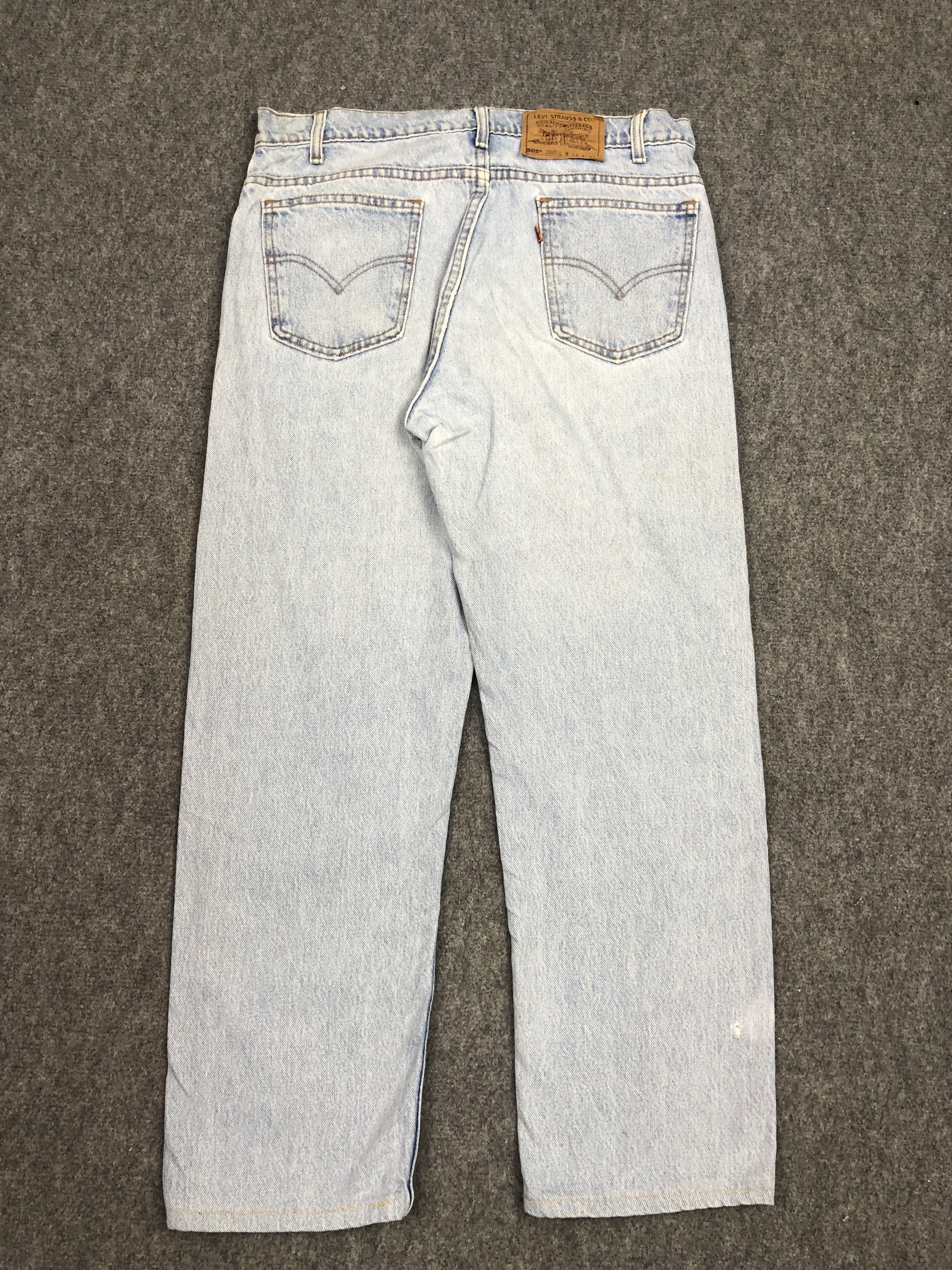 Levi's Vintage 90s Levis 505 Jeans DP0441 Size US 34 / EU 50 - 2 Thumbnail