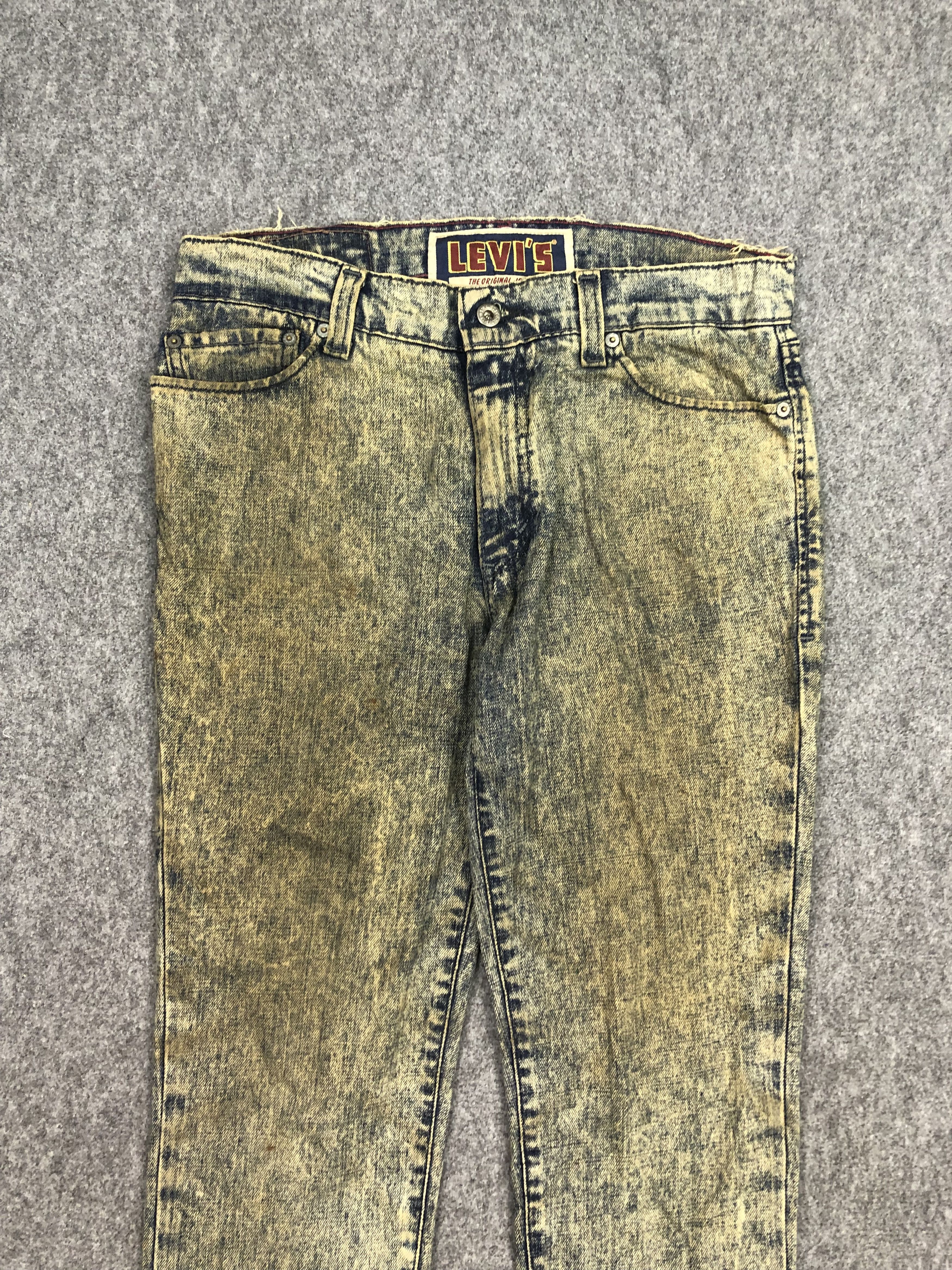 Levi's Vintage Levis 510 Jeans DP0451 Size US 34 / EU 50 - 3 Thumbnail