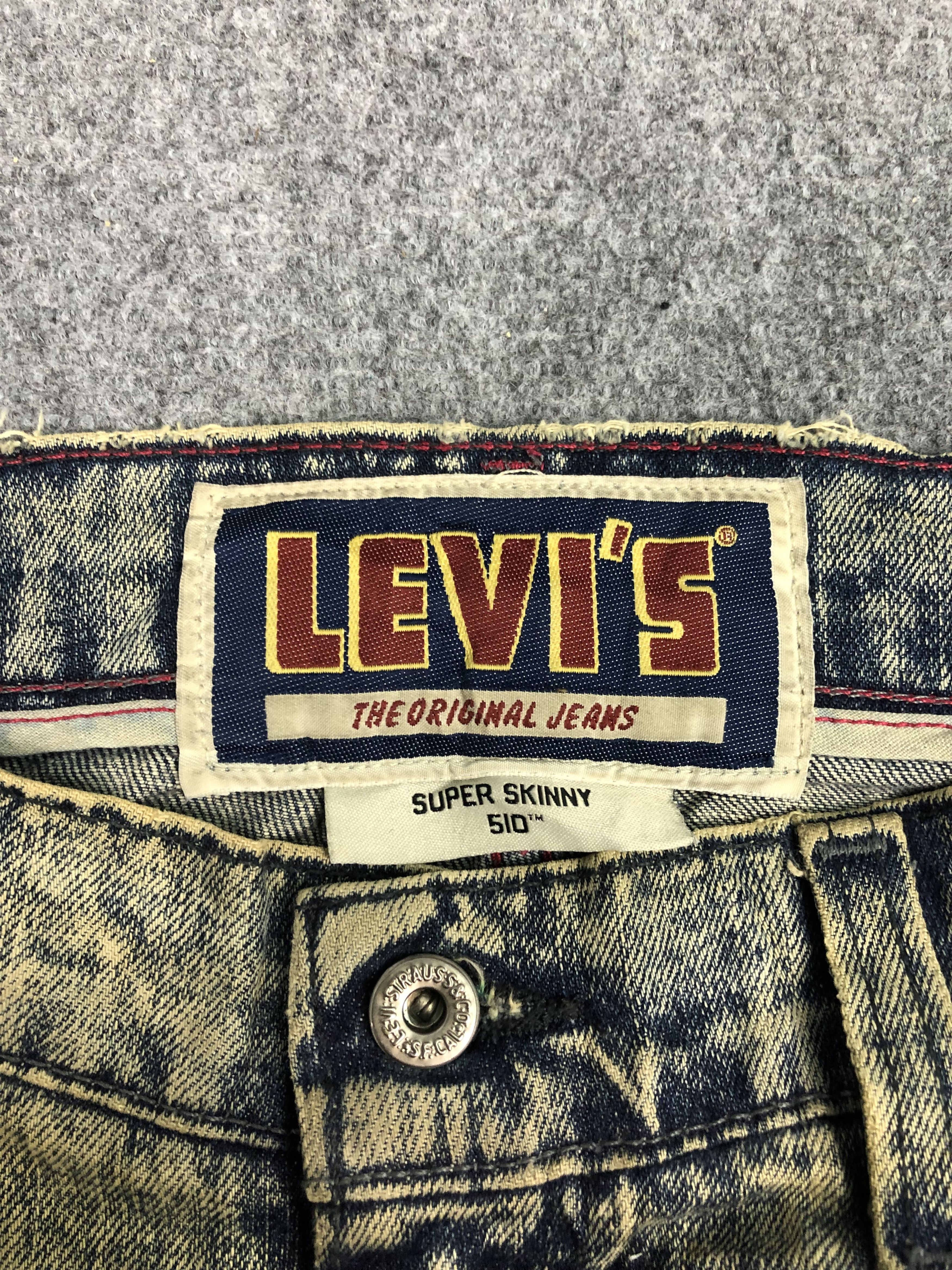 Levi's Vintage Levis 510 Jeans DP0451 Size US 34 / EU 50 - 5 Thumbnail