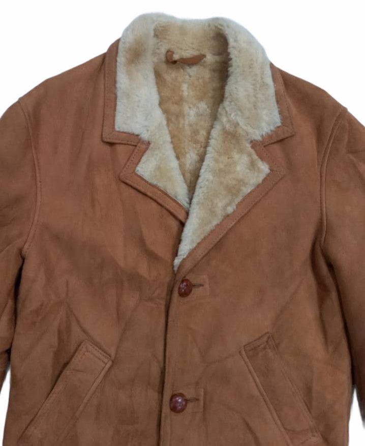 Schott Vintage 80's Schott Suede Leather Jacket Size US M / EU 48-50 / 2 - 3 Thumbnail