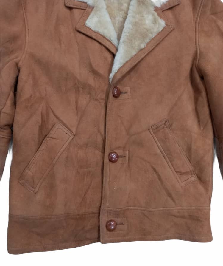 Schott Vintage 80's Schott Suede Leather Jacket Size US M / EU 48-50 / 2 - 4 Thumbnail