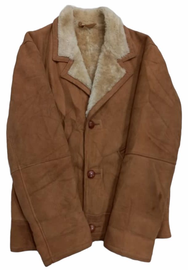 Schott Vintage 80's Schott Suede Leather Jacket Size US M / EU 48-50 / 2 - 6 Thumbnail