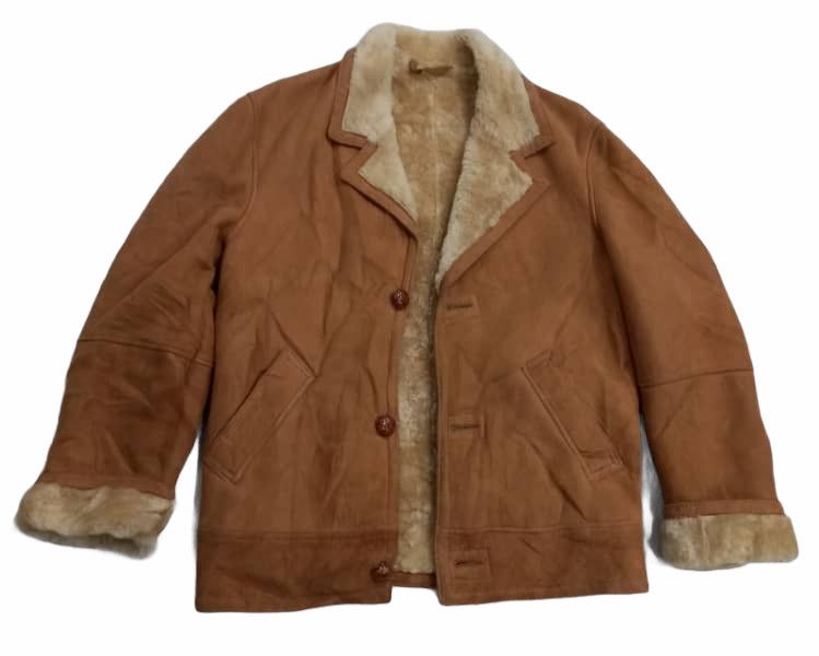 Schott Vintage 80's Schott Suede Leather Jacket Size US M / EU 48-50 / 2 - 5 Thumbnail
