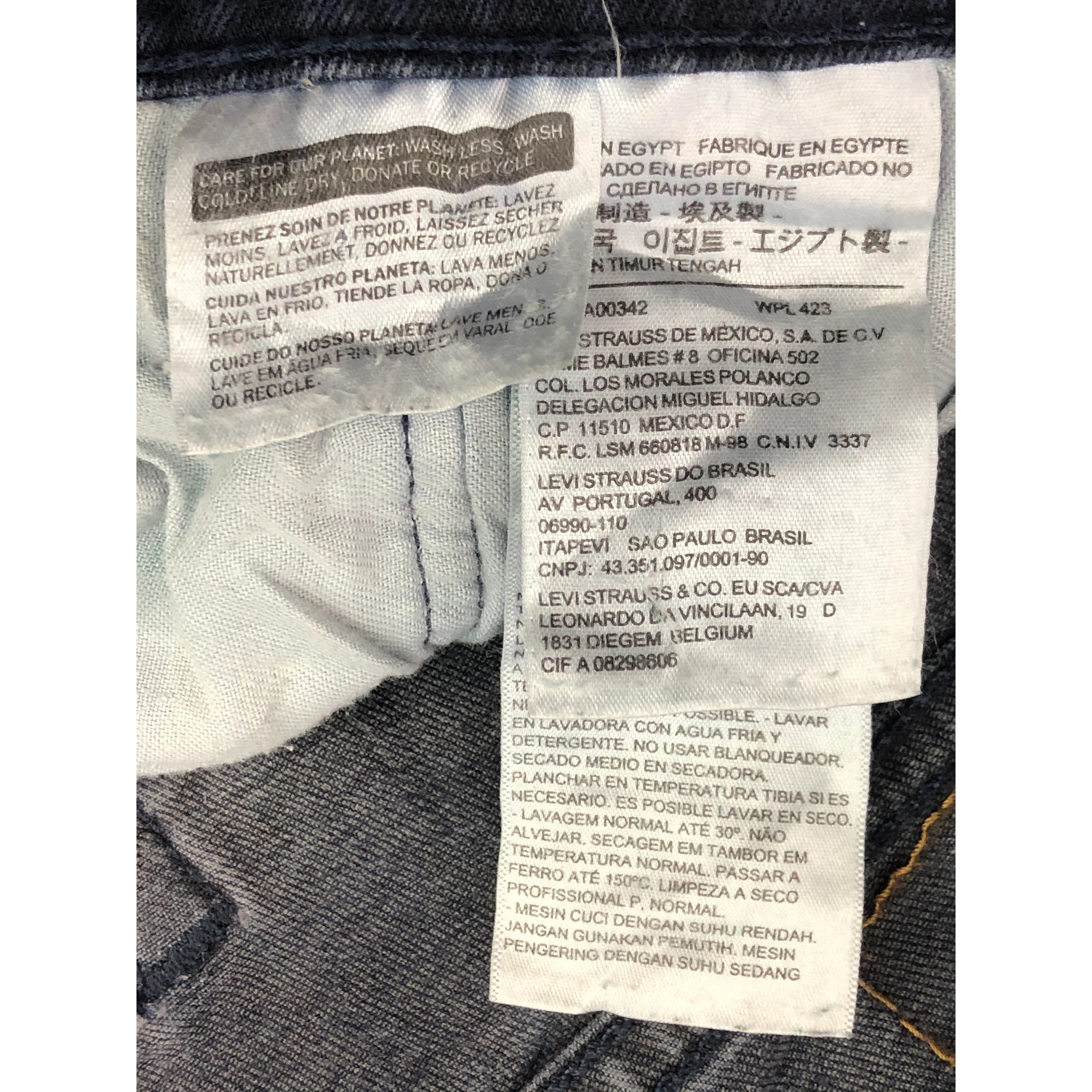 Levi's Vintage Levis Distressed denim DP0063 Size US 34 / EU 50 - 8 Thumbnail