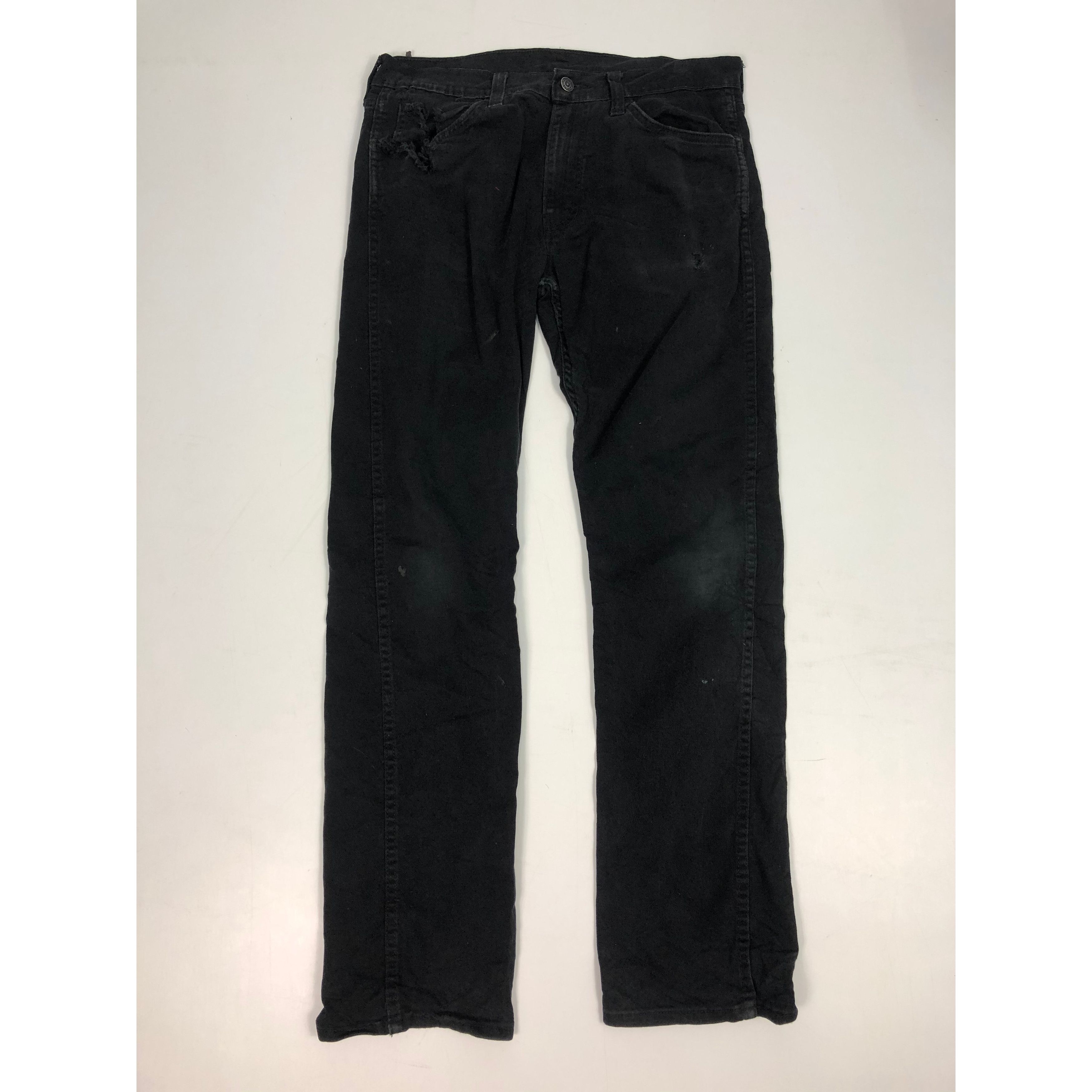 Vintage Levis 513 Superblack Distressed denim DP0077