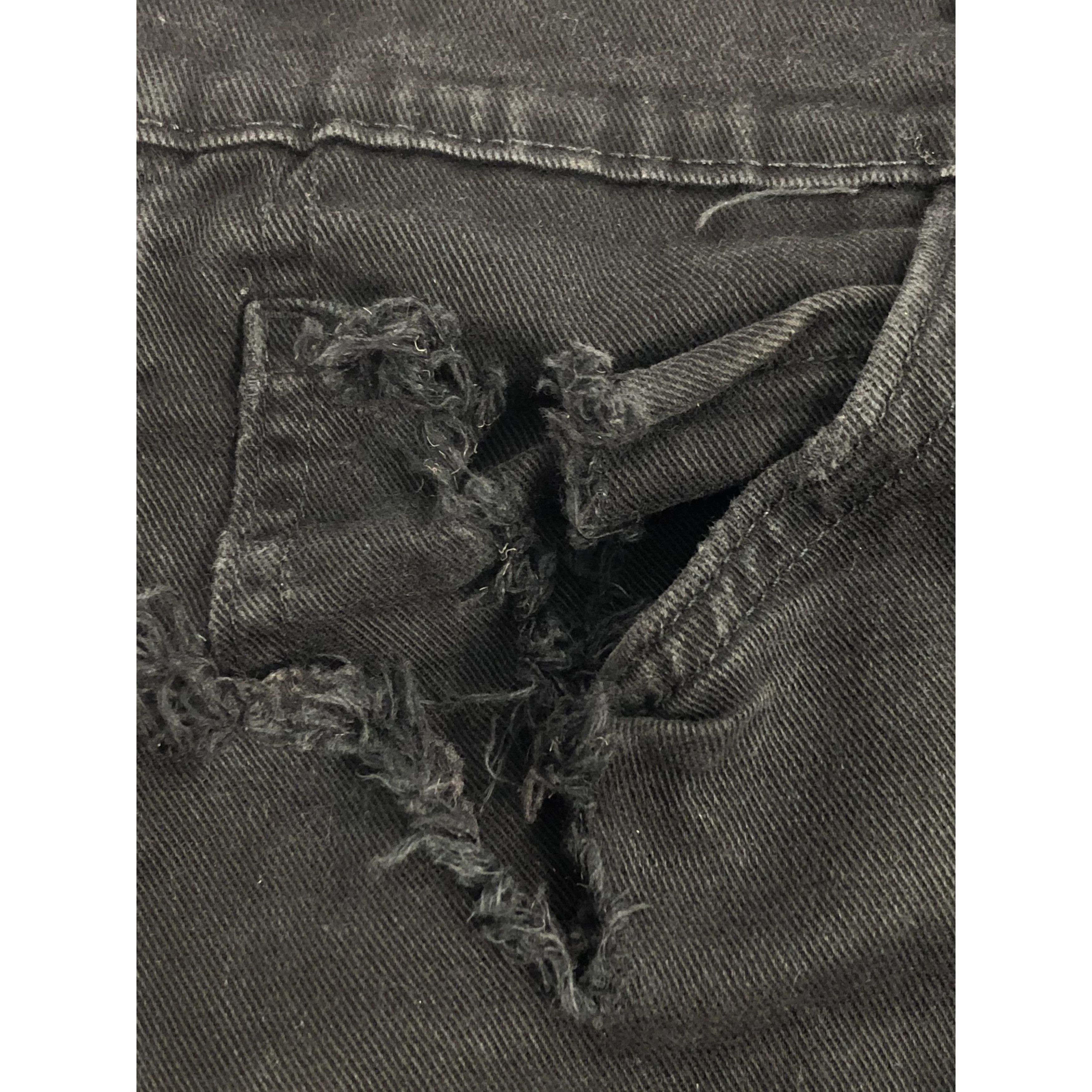 Levi's × Vintage Vintage Levis 513 Superblack Distressed denim DP0077 Size US 34 / EU 50 - 7 Thumbnail