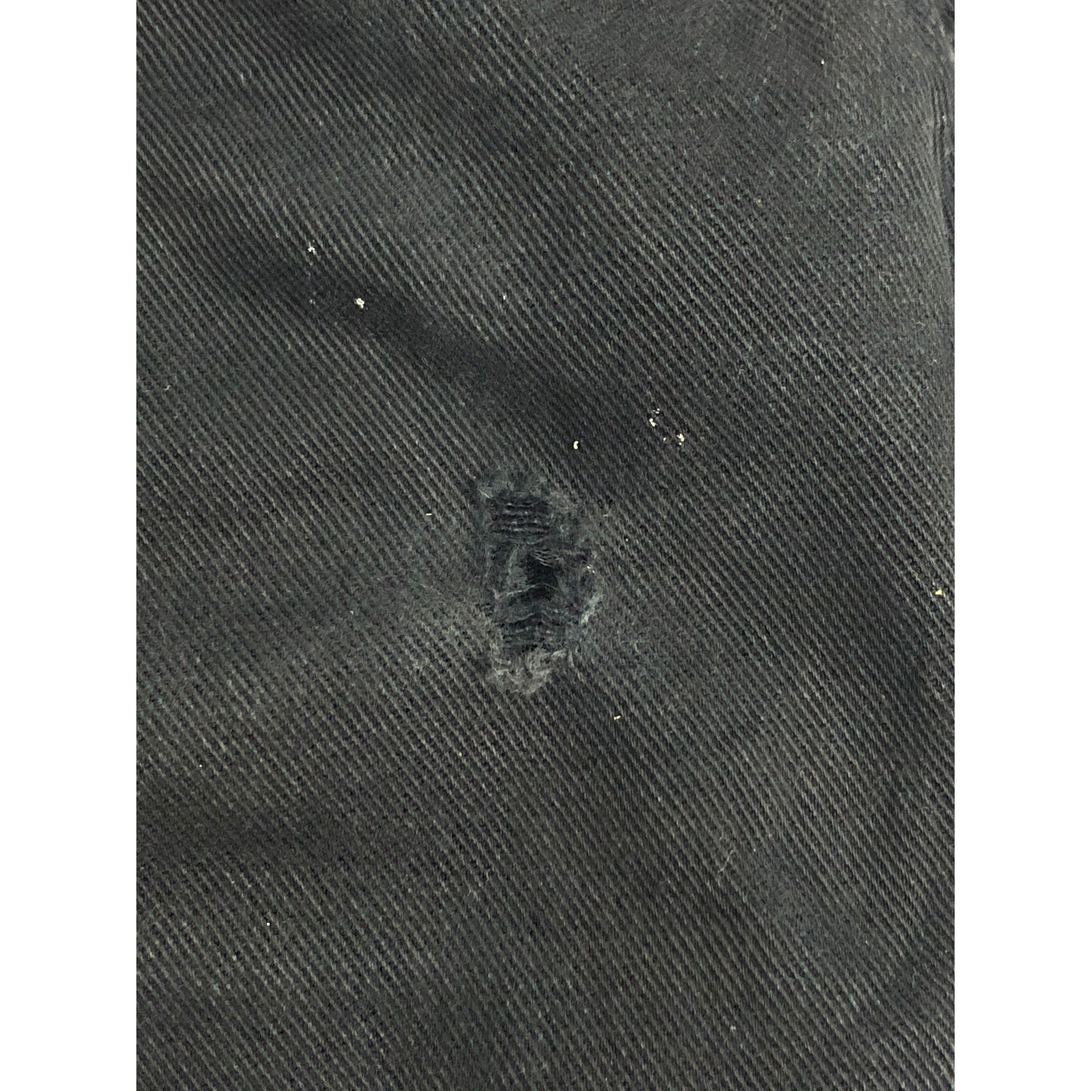 Levi's × Vintage Vintage Levis 513 Superblack Distressed denim DP0077 Size US 34 / EU 50 - 6 Thumbnail