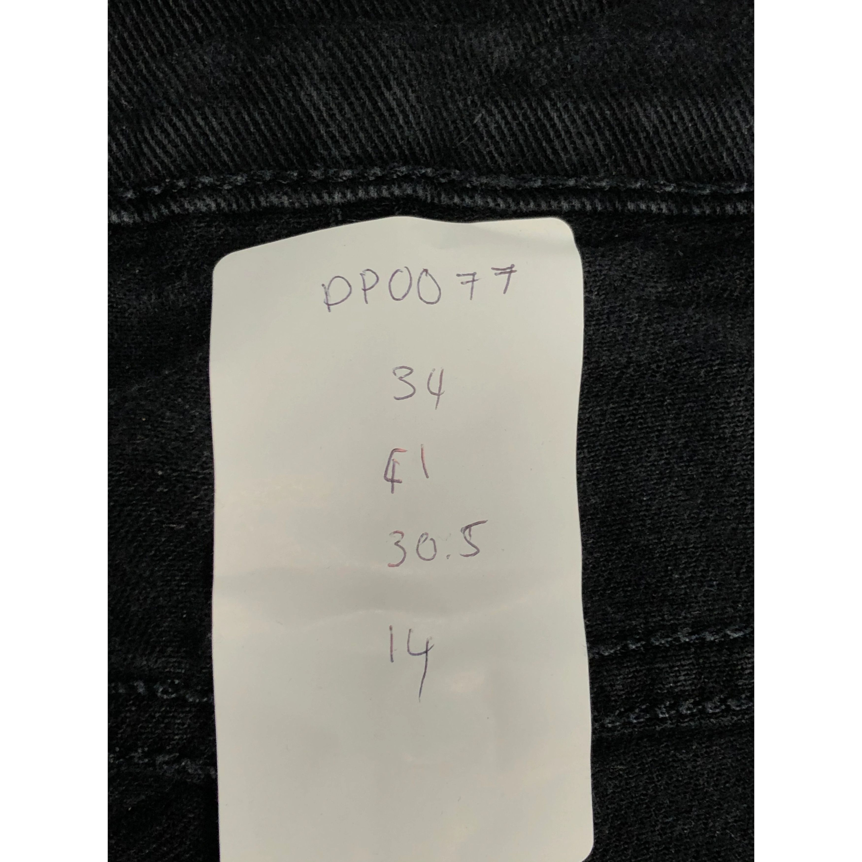 Levi's × Vintage Vintage Levis 513 Superblack Distressed denim DP0077 Size US 34 / EU 50 - 10 Thumbnail