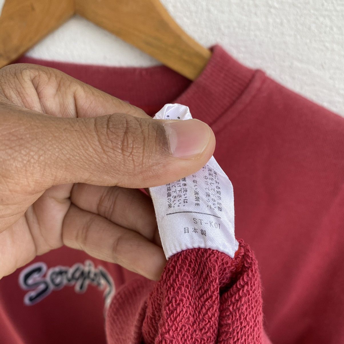 Sergio Tacchini × Vintage Sergio Tacchini Sweatshirt Sweater Spell Out Size US XL / EU 56 / 4 - 8 Thumbnail