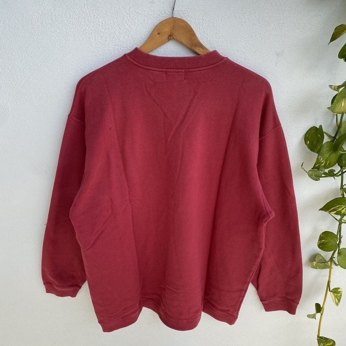 Sergio Tacchini × Vintage Sergio Tacchini Sweatshirt Sweater Spell Out Size US XL / EU 56 / 4 - 4 Thumbnail