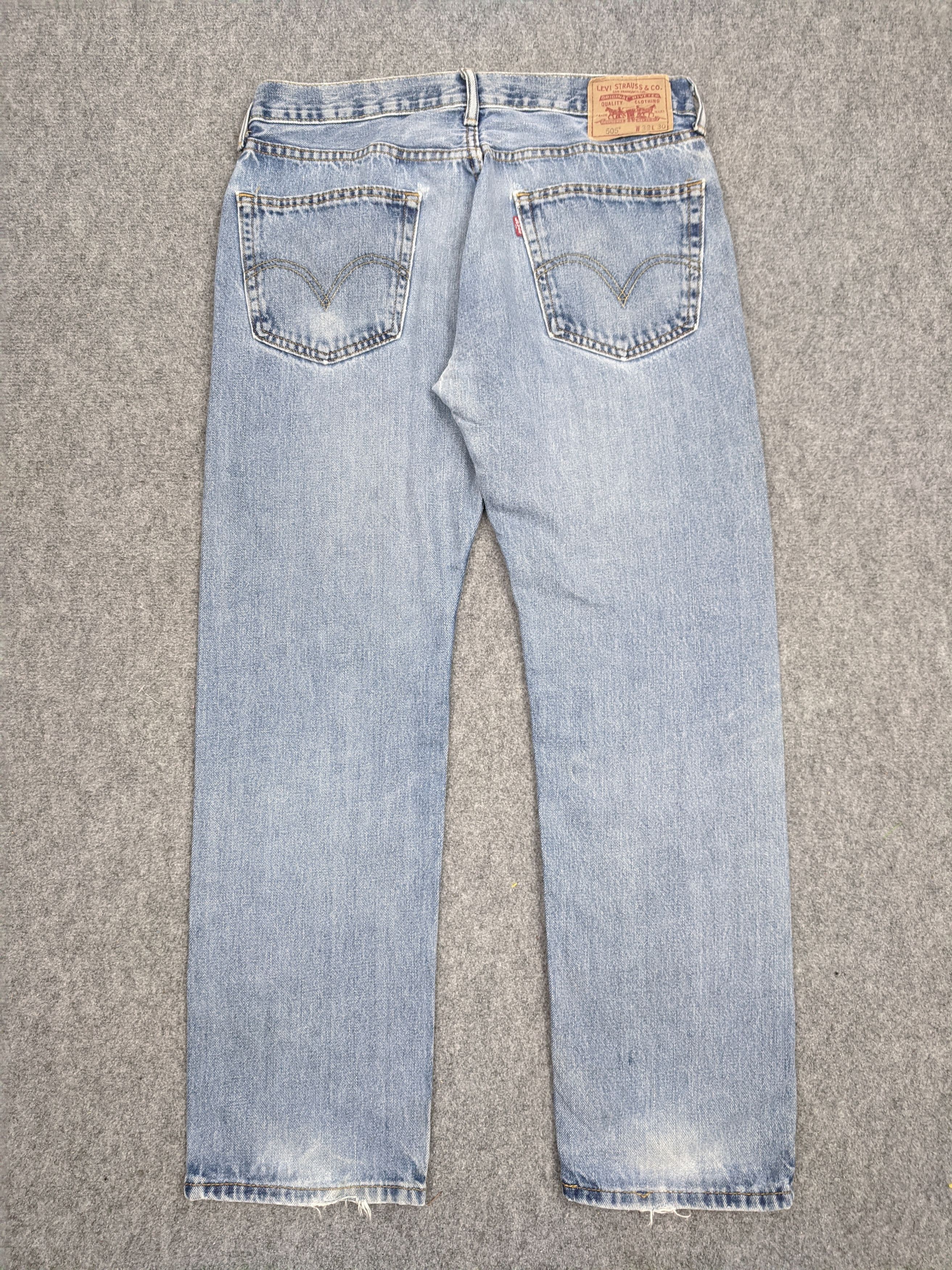 Levi's × Vintage Vintage Levis 505 Jeans DP0601 Size US 34 / EU 50 - 4 Thumbnail