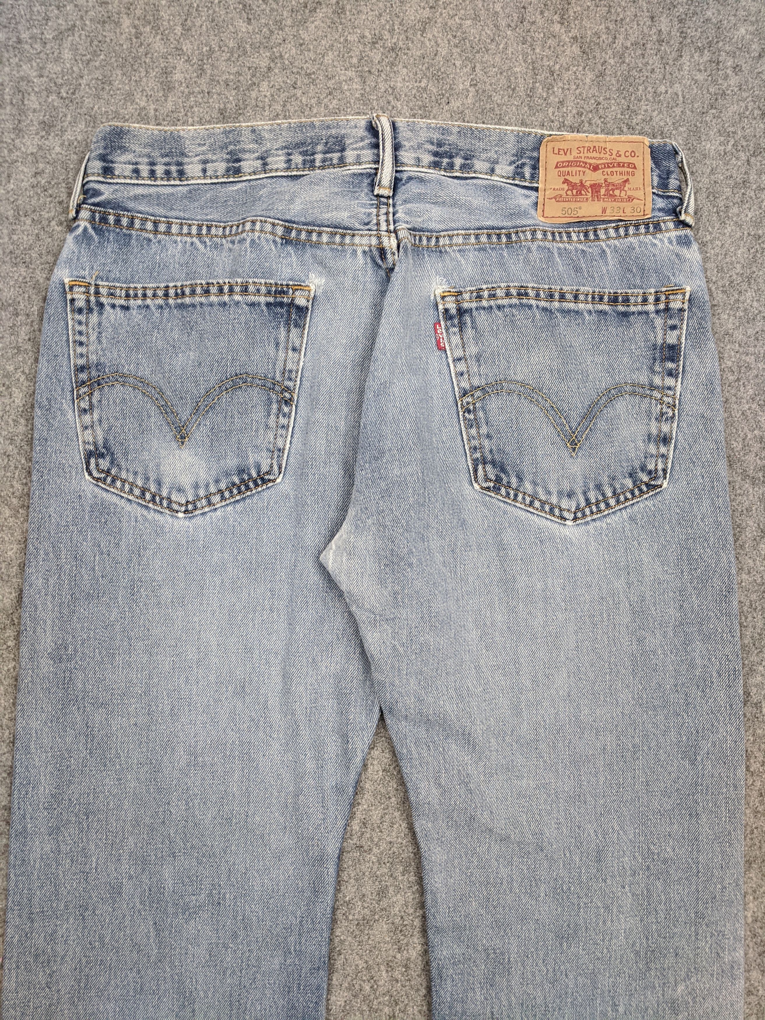 Levi's × Vintage Vintage Levis 505 Jeans DP0601 Size US 34 / EU 50 - 5 Thumbnail