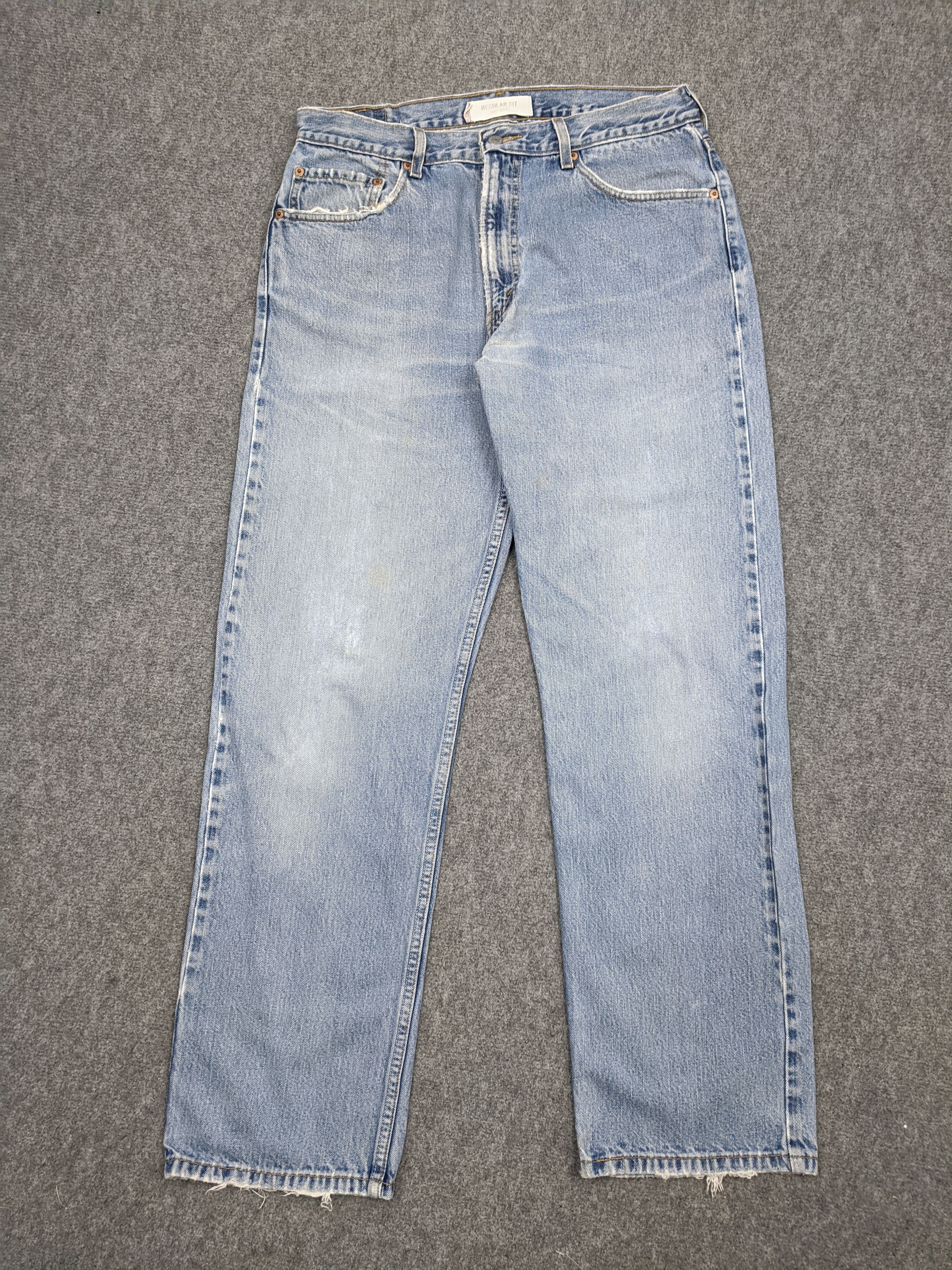 Levi's × Vintage Vintage Levis 505 Jeans DP0609 Size US 34 / EU 50 - 1 Thumbnail