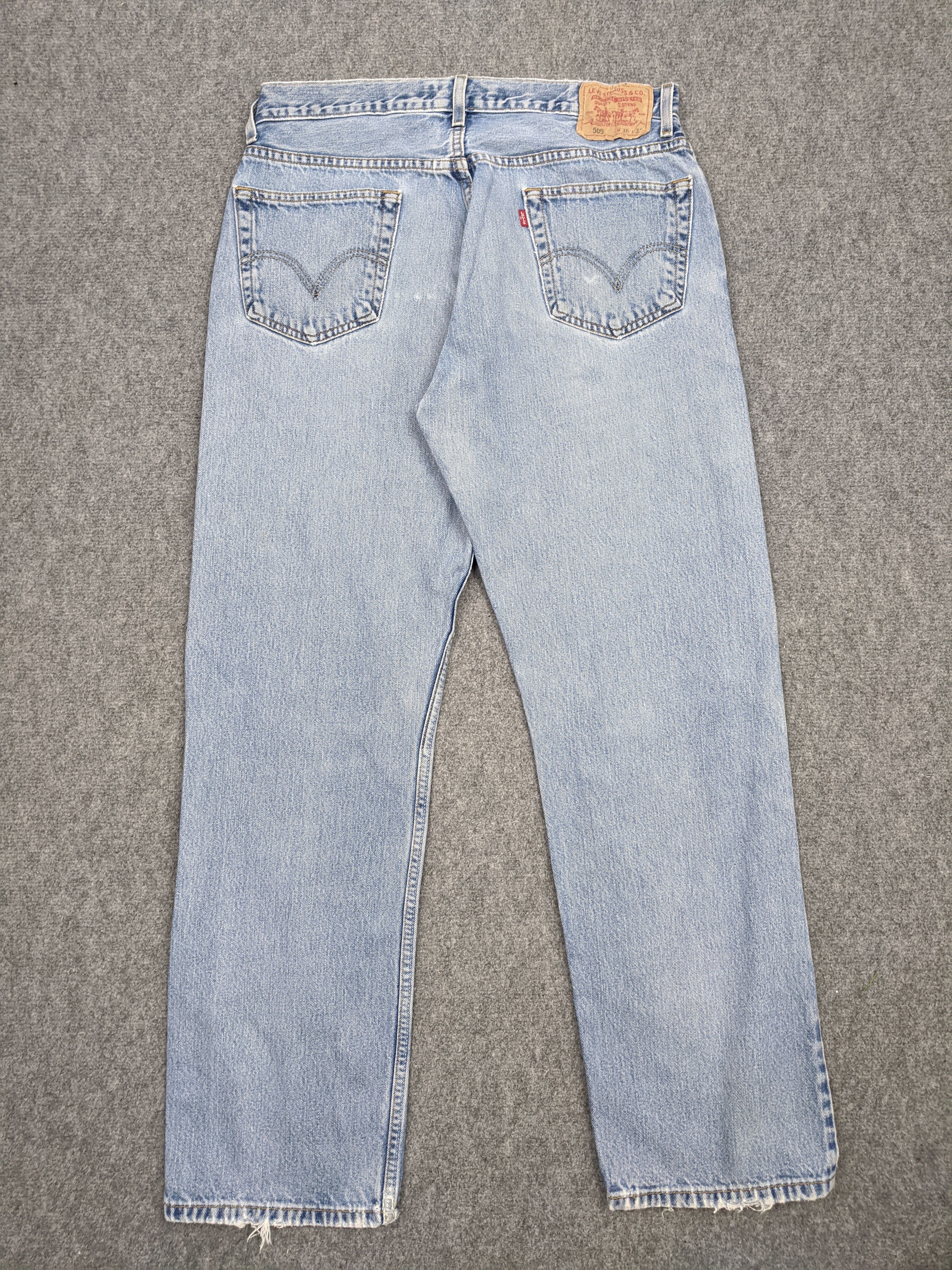 Levi's × Vintage Vintage Levis 505 Jeans DP0609 Size US 34 / EU 50 - 3 Thumbnail