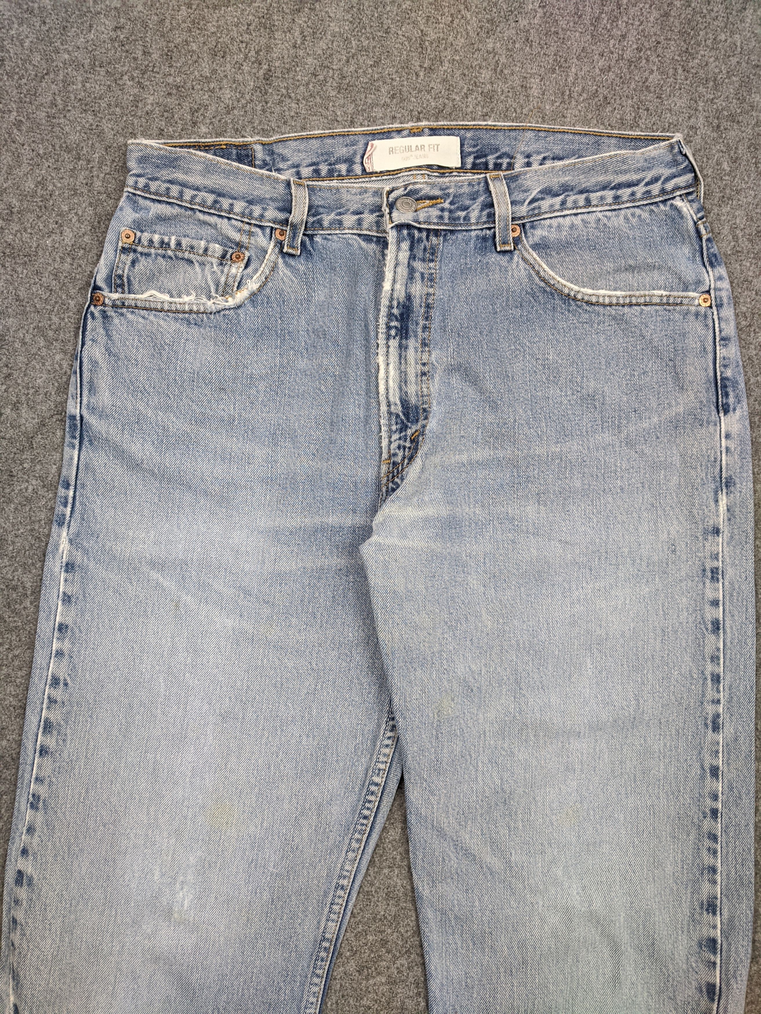 Levi's × Vintage Vintage Levis 505 Jeans DP0609 Size US 34 / EU 50 - 2 Thumbnail