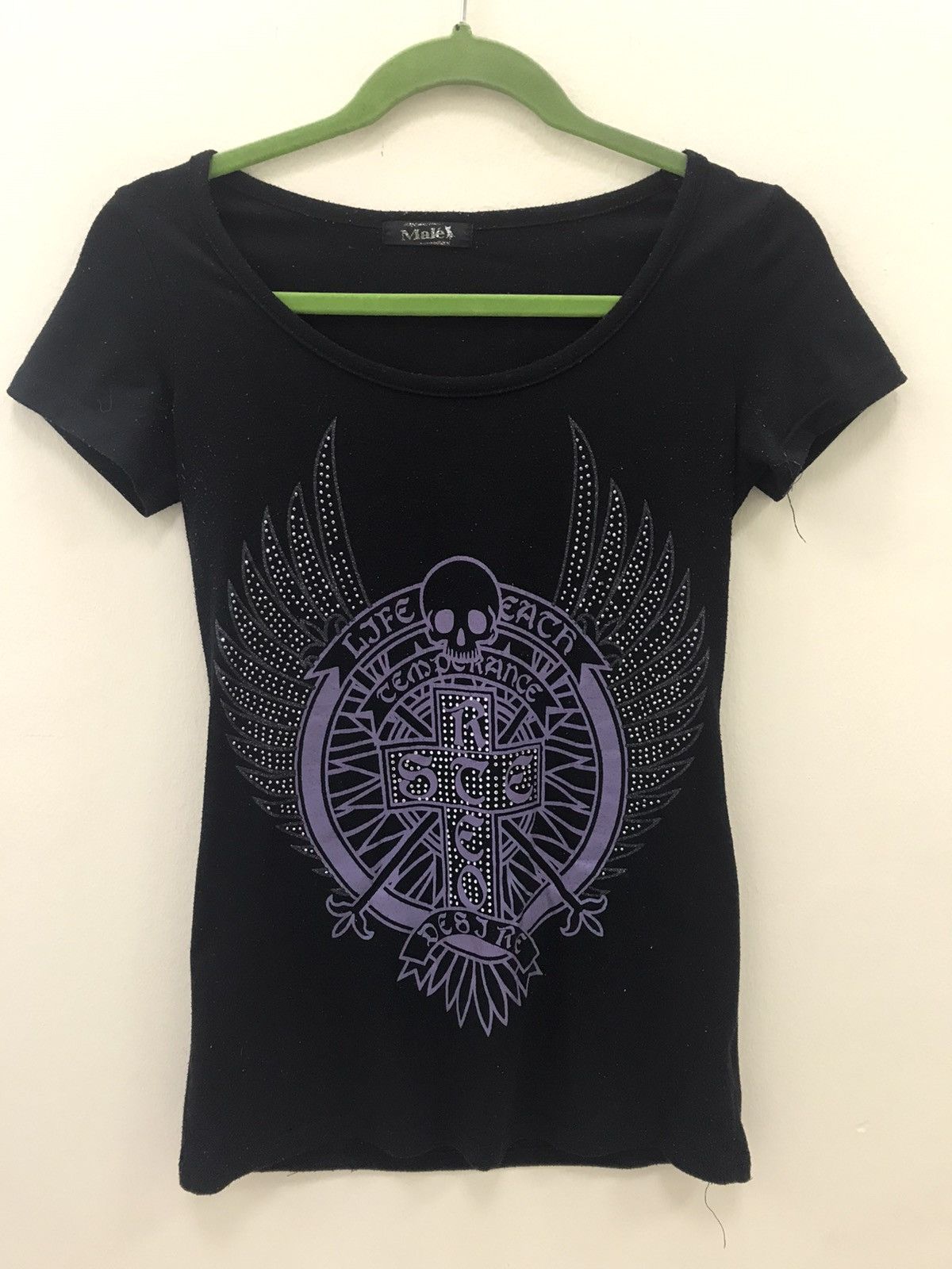 Japanese Brand Males Skull Cross Shirts Size S / US 4 / IT 40 - 4 Thumbnail