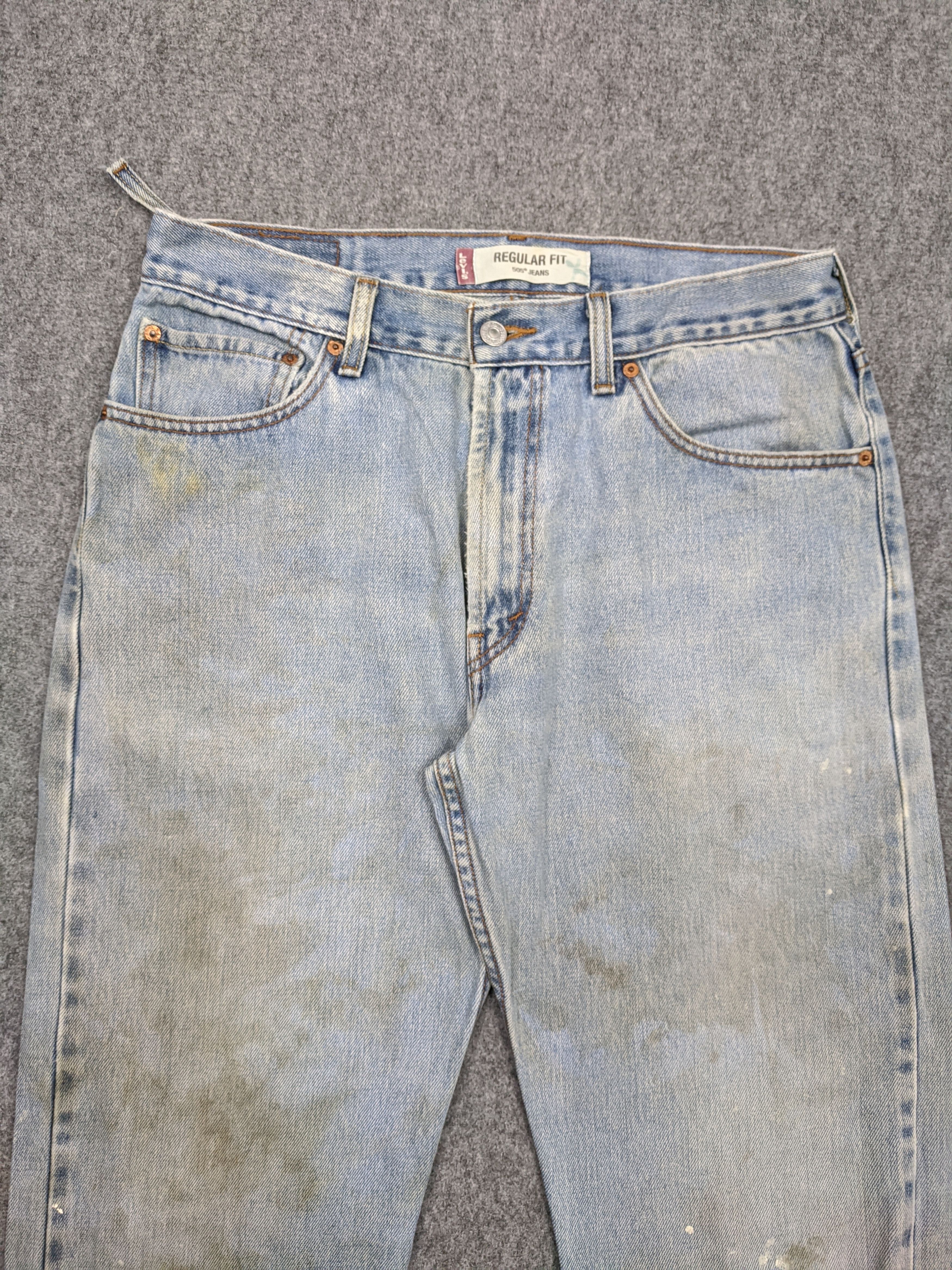 Levi's Vintage Levis 505 Jeans DP0610 Size US 34 / EU 50 - 2 Thumbnail