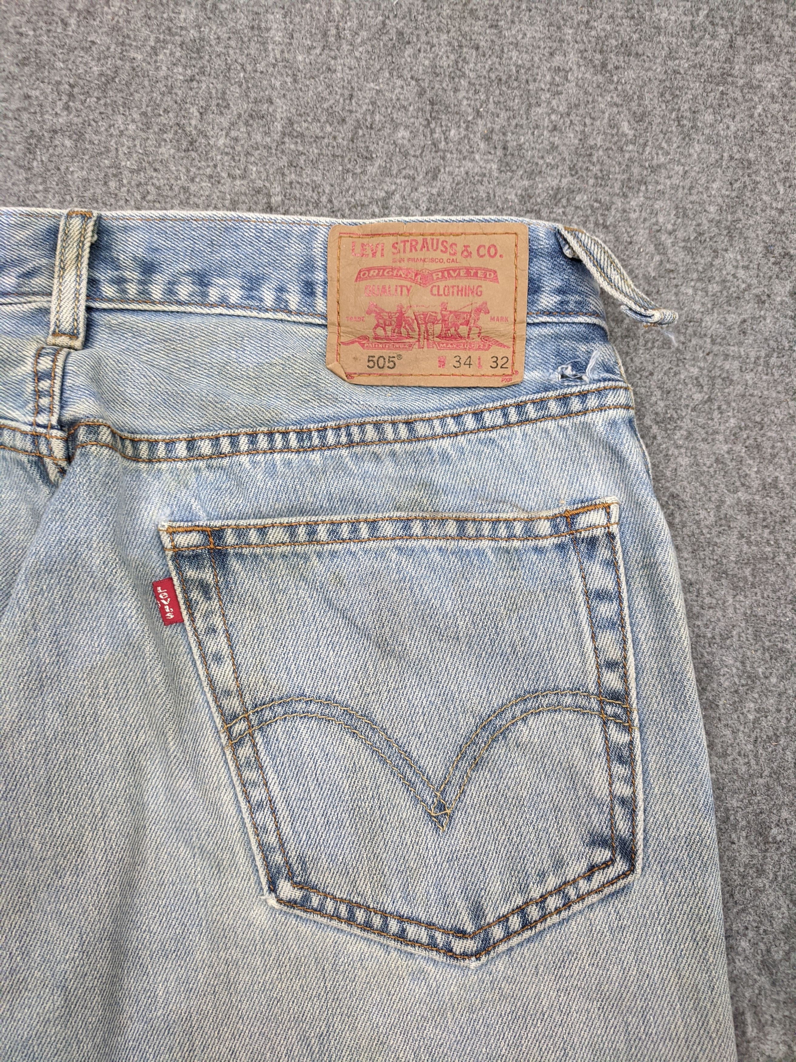 Levi's Vintage Levis 505 Jeans DP0610 Size US 34 / EU 50 - 13 Thumbnail