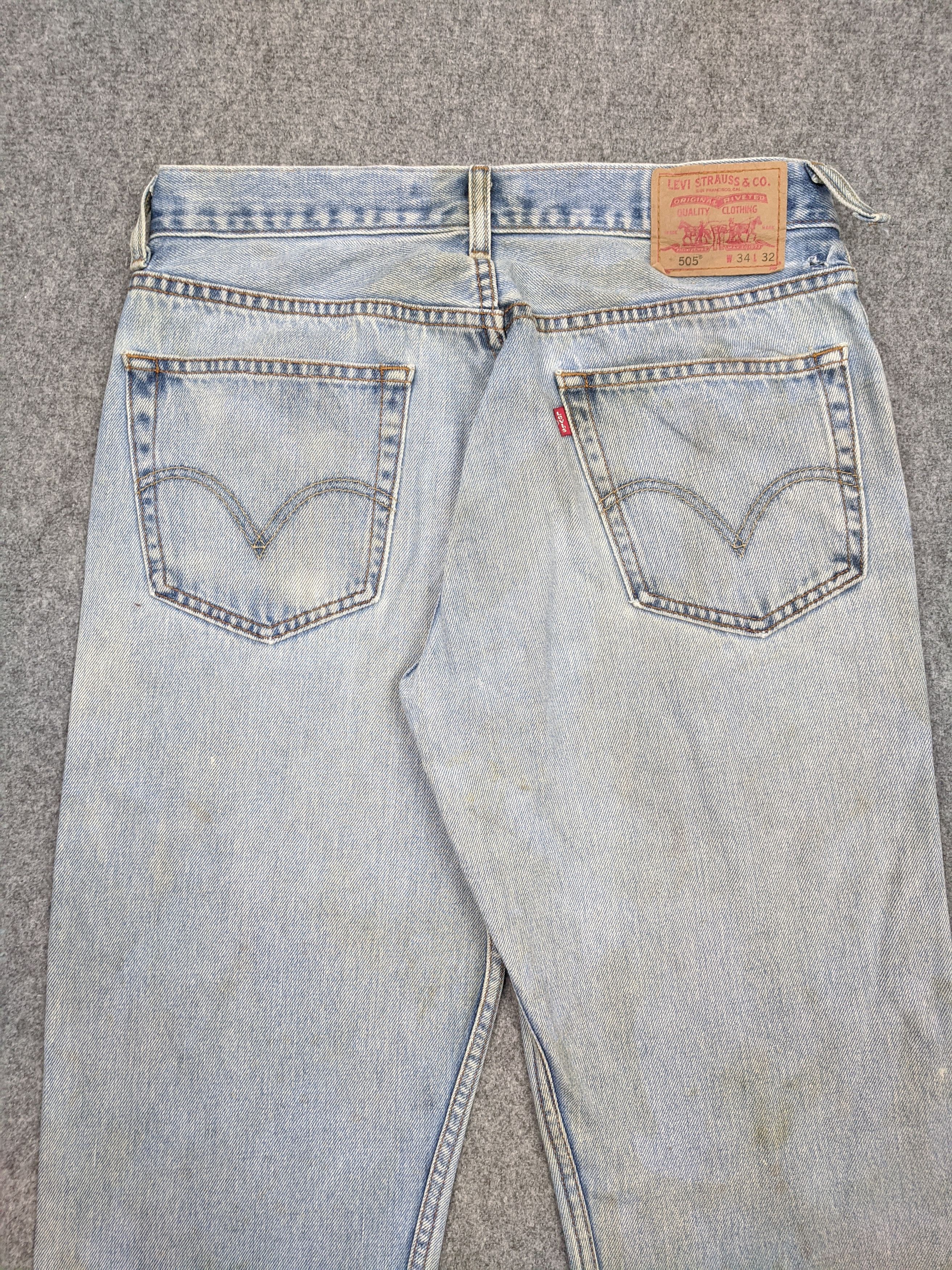 Levi's Vintage Levis 505 Jeans DP0610 Size US 34 / EU 50 - 4 Thumbnail