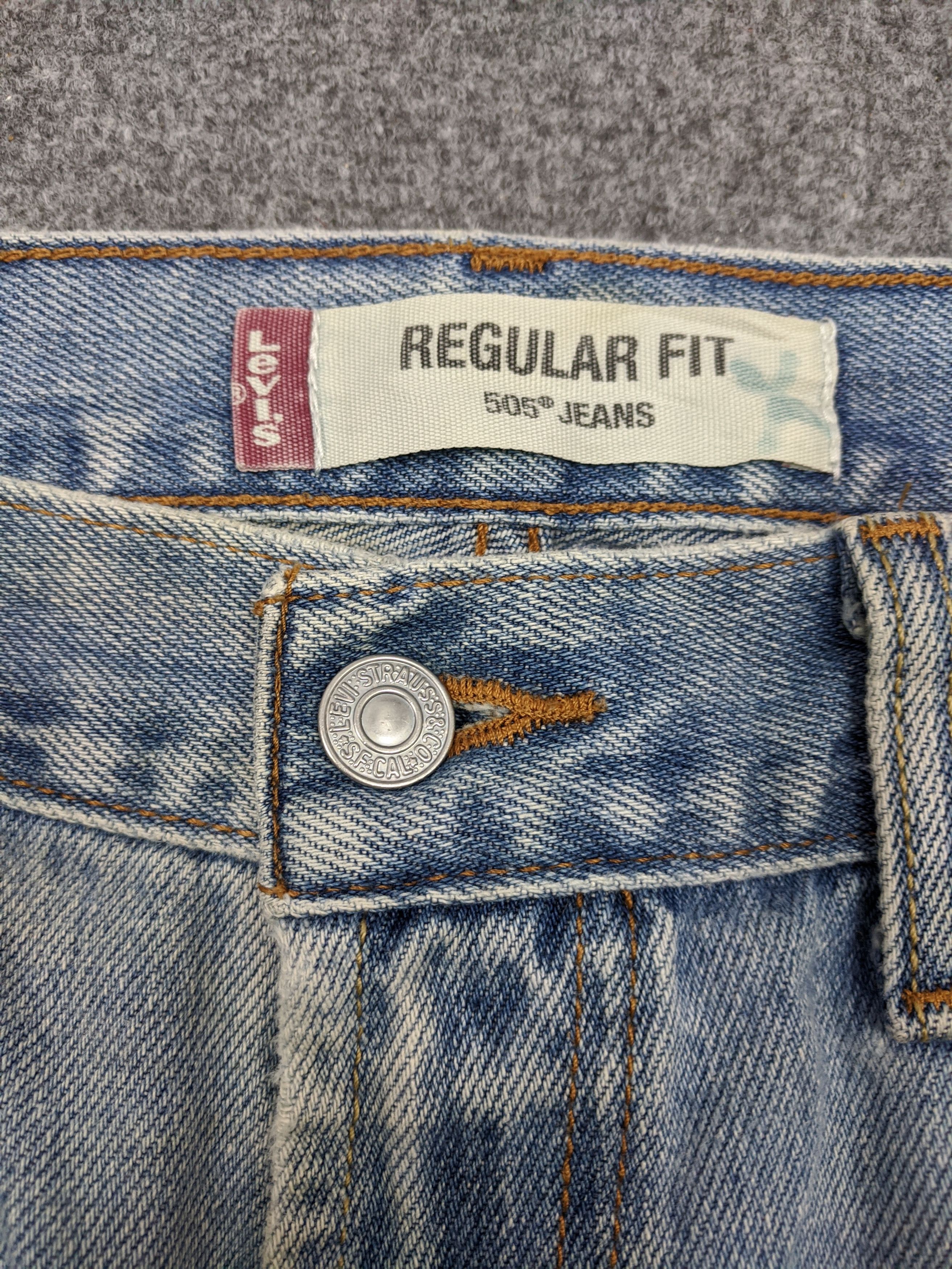 Levi's Vintage Levis 505 Jeans DP0610 Size US 34 / EU 50 - 8 Thumbnail