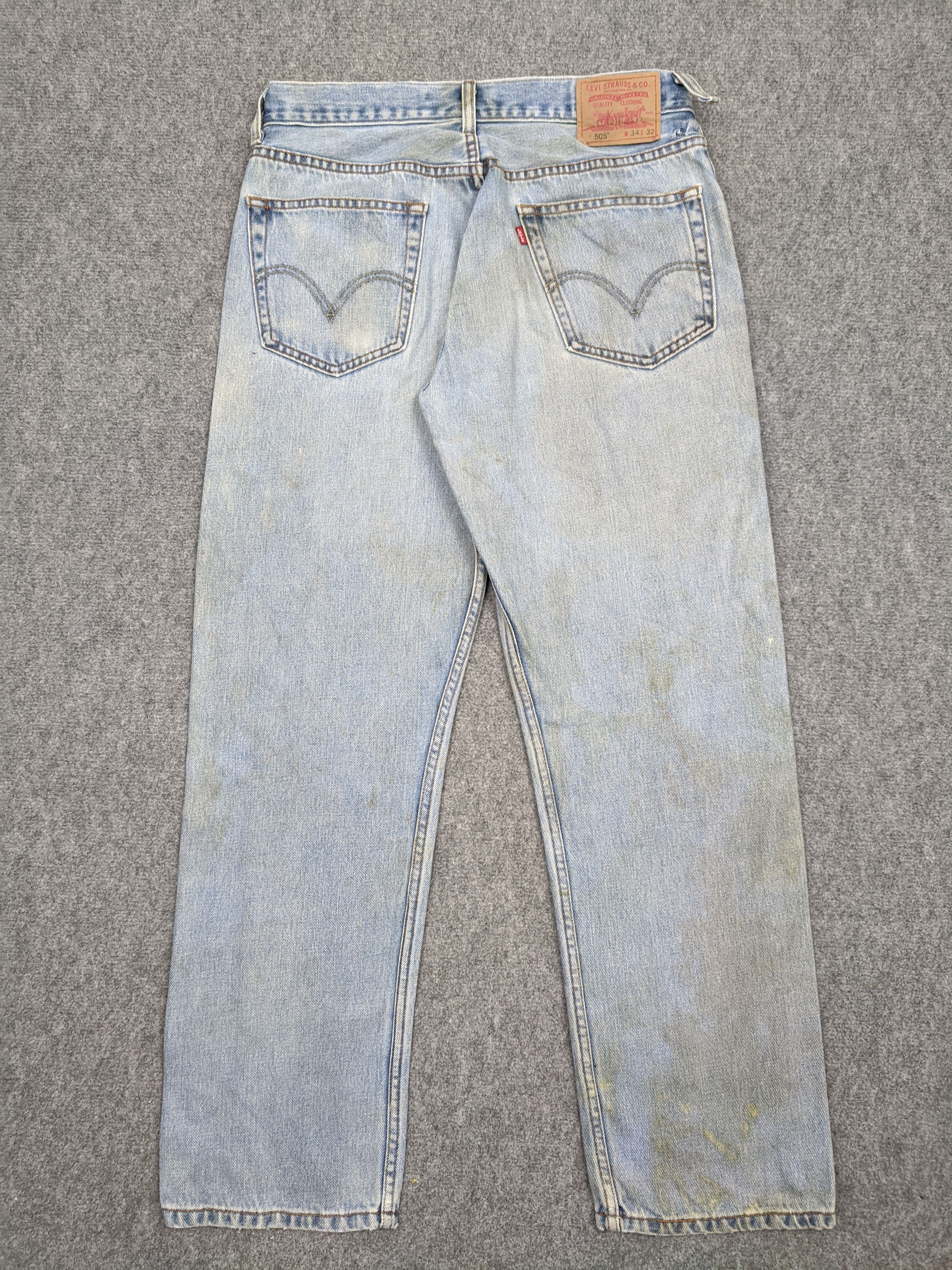 Levi's Vintage Levis 505 Jeans DP0610 Size US 34 / EU 50 - 3 Thumbnail