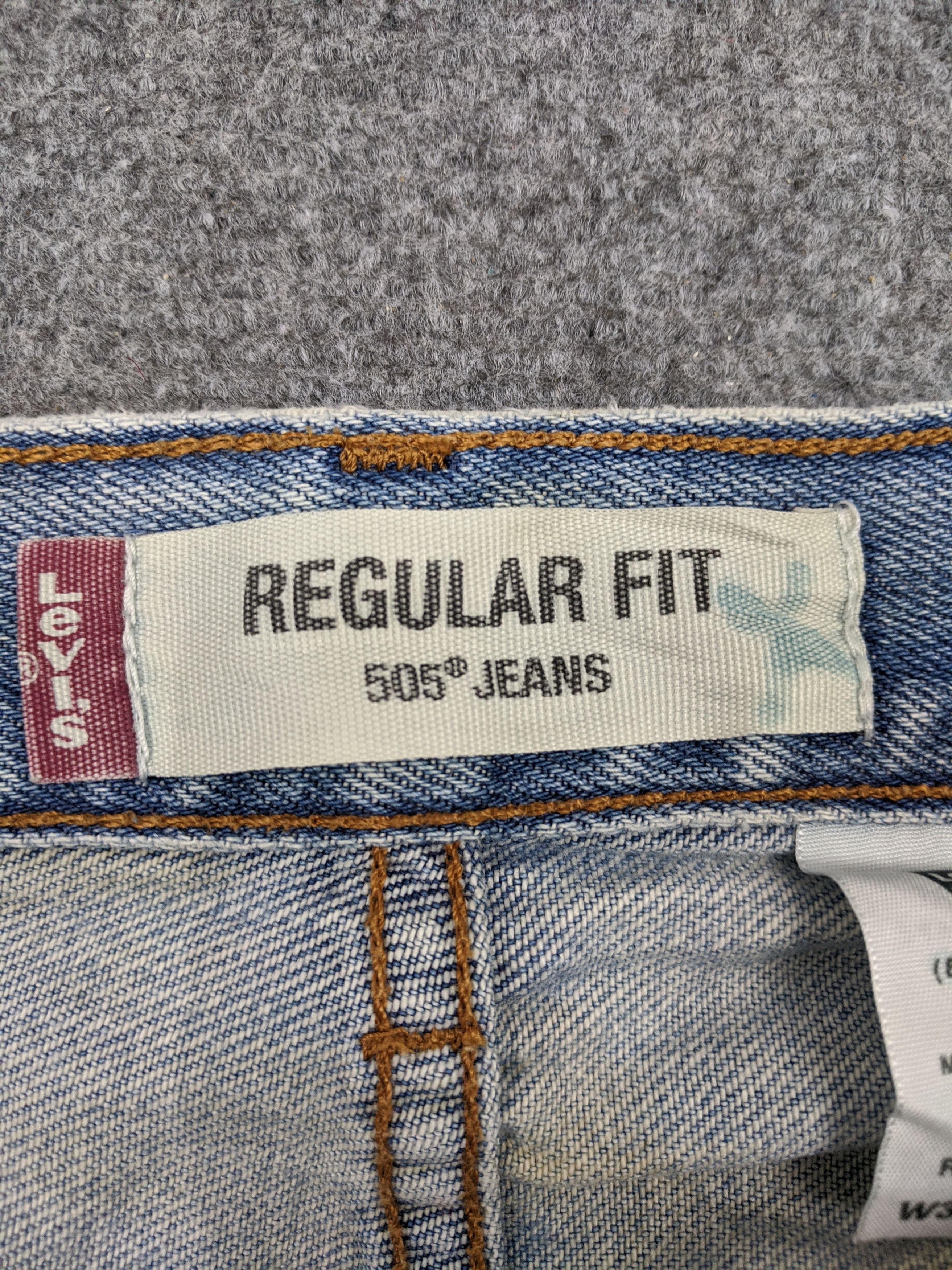 Levi's Vintage Levis 505 Jeans DP0610 Size US 34 / EU 50 - 12 Thumbnail