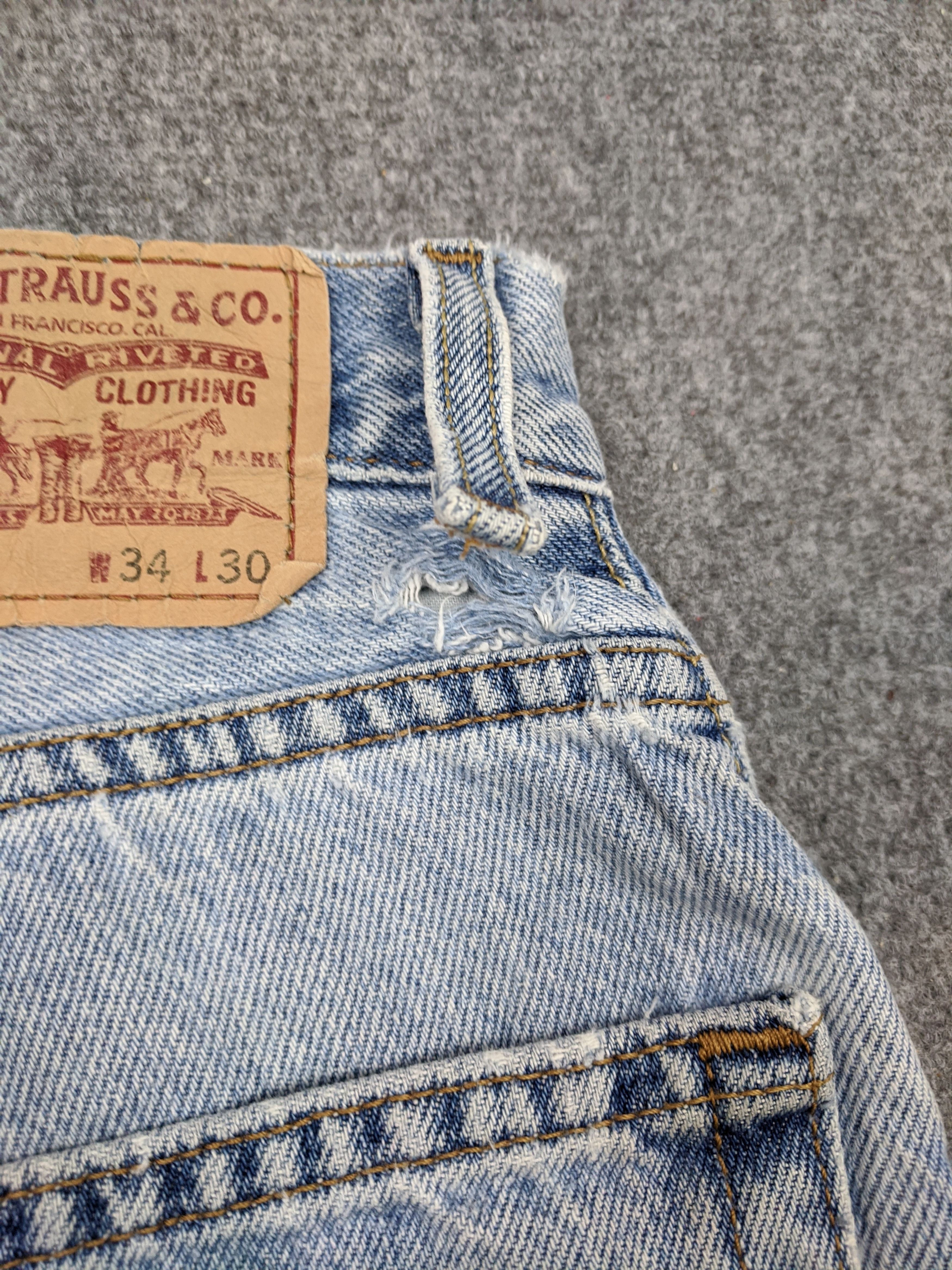 Levi's Vintage Levis 505 Jeans DP0619 Size US 34 / EU 50 - 16 Thumbnail
