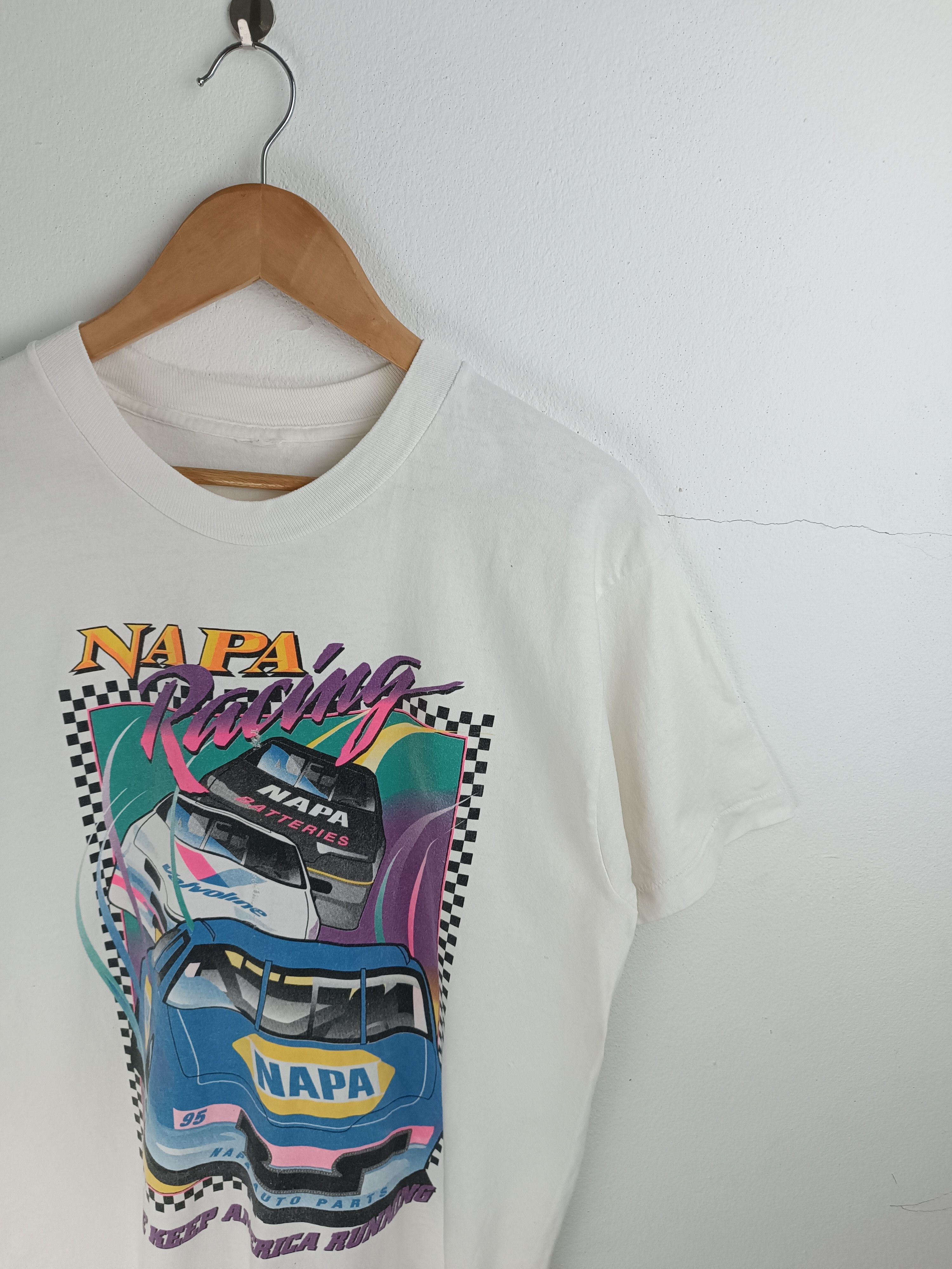 NASCAR VINTAGE '95 NAPA RACING TEE nascar f1 grandprix hot rod Size US M / EU 48-50 / 2 - 6 Thumbnail