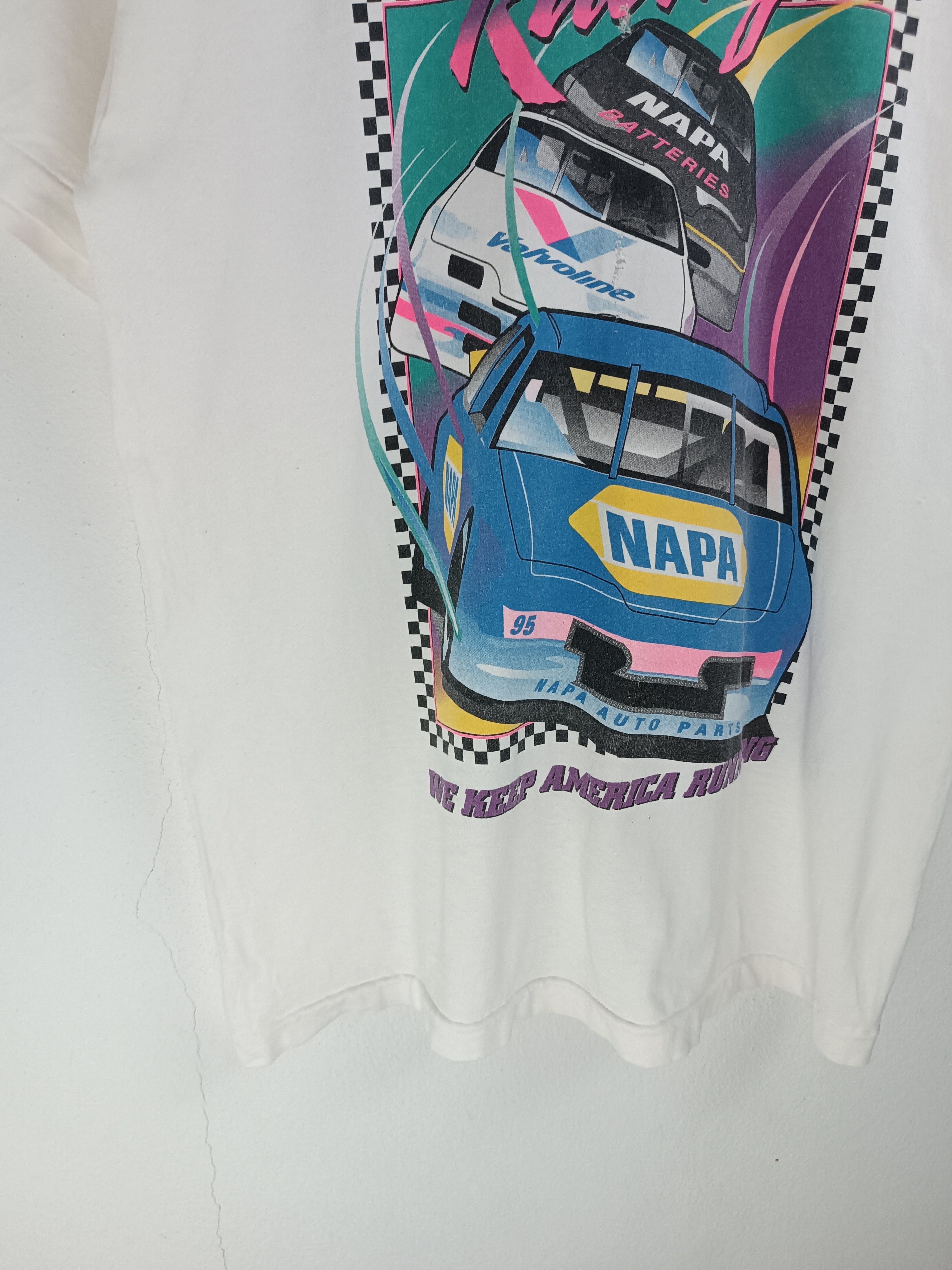 NASCAR VINTAGE '95 NAPA RACING TEE nascar f1 grandprix hot rod Size US M / EU 48-50 / 2 - 7 Thumbnail