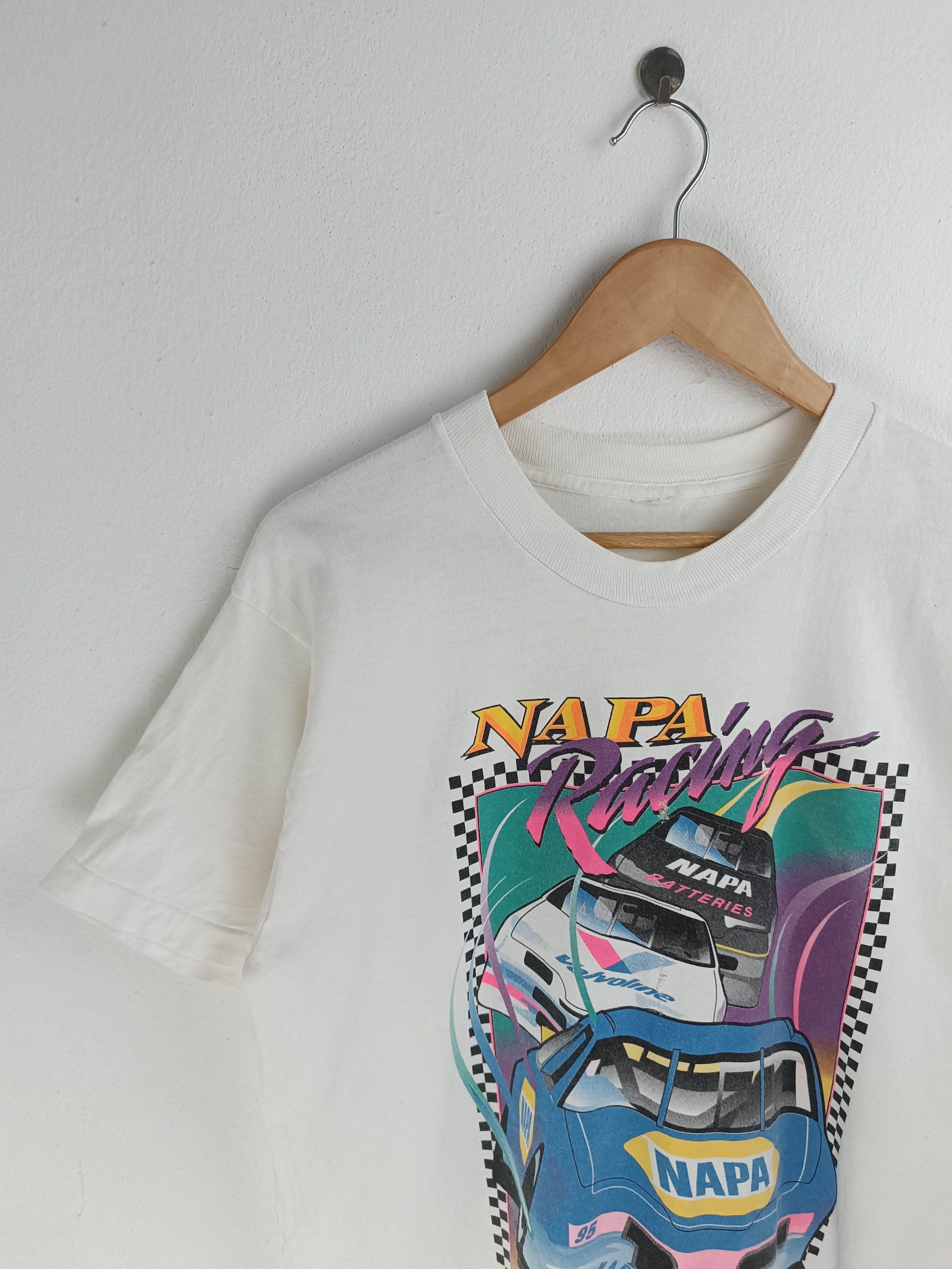 NASCAR VINTAGE '95 NAPA RACING TEE nascar f1 grandprix hot rod Size US M / EU 48-50 / 2 - 5 Thumbnail
