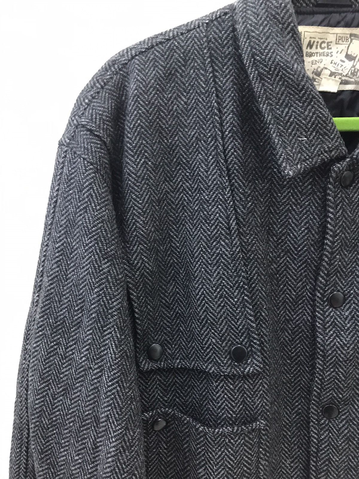 Vintage Vintage Nice Brothers Button up Jacket Size US L / EU 52-54 / 3 - 14 Thumbnail