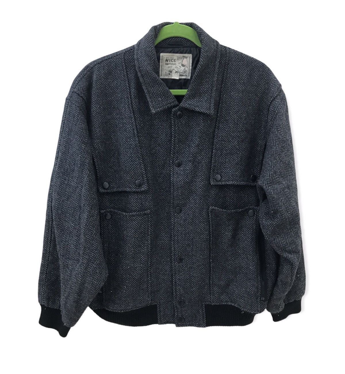 Vintage 🔥 Nice Brothers Wool Button up Jacket
