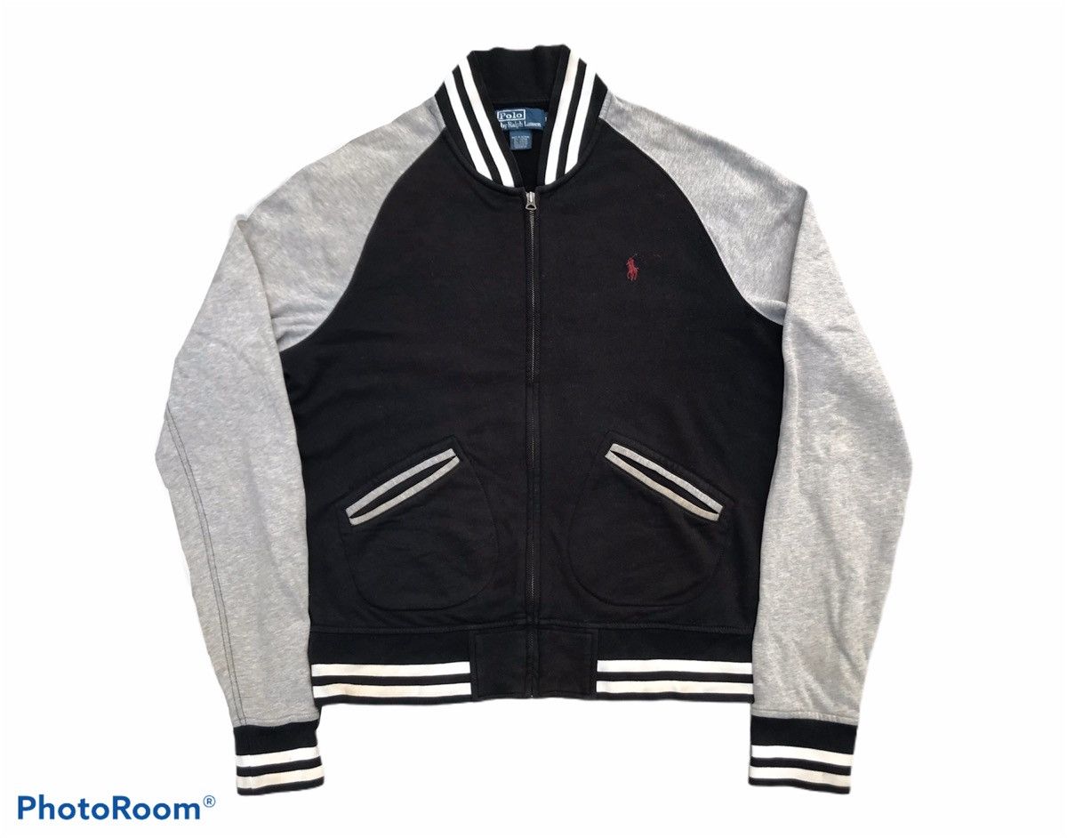 Polo Ralph Lauren 90s polo ralph lauren twin tipped varsity jacket conmar zip Size US L / EU 52-54 / 3 - 1 Thumbnail