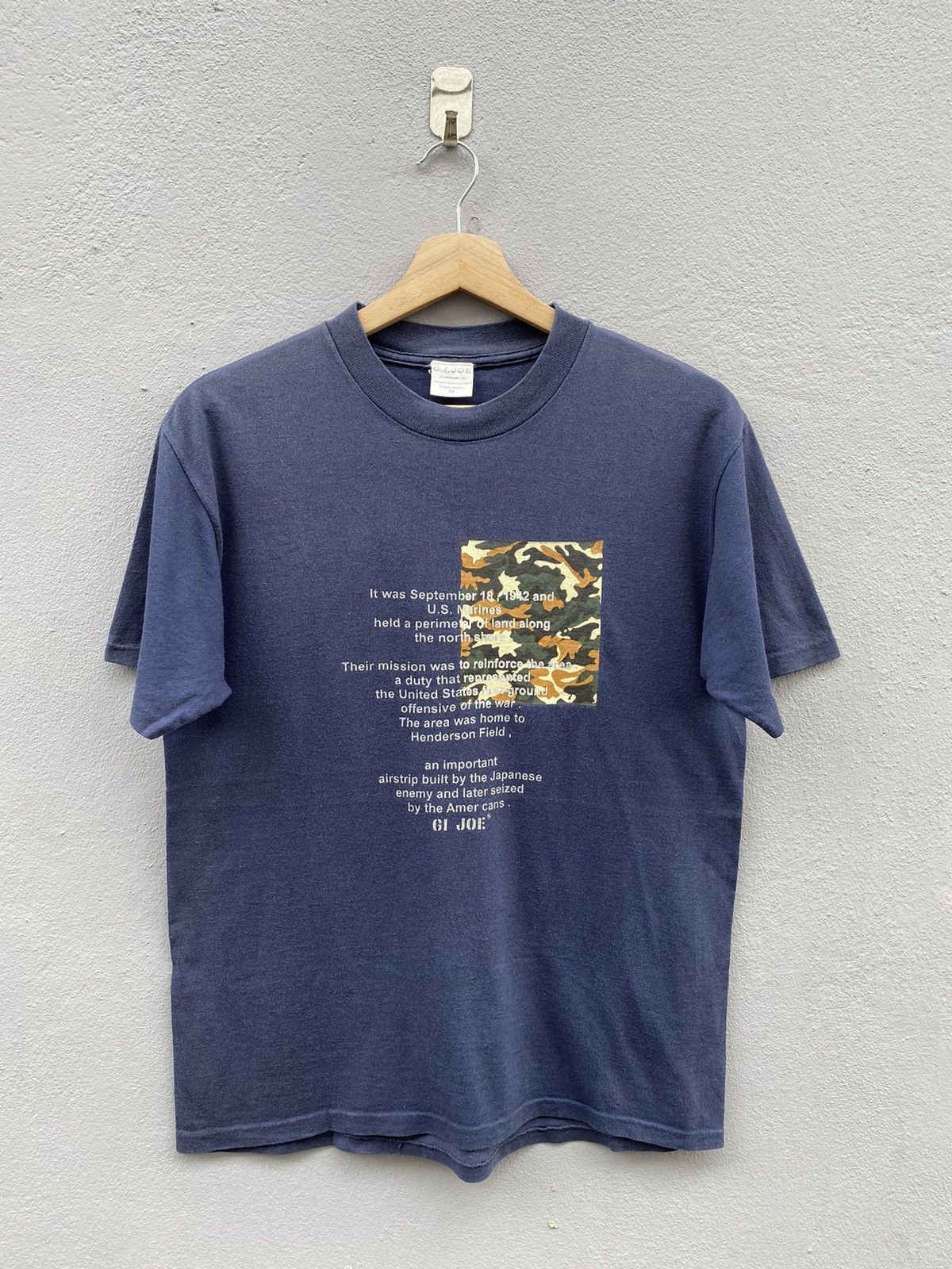 Vintage vintage 90s single stitch movie GI JOE promo tee Size US M / EU 48-50 / 2 - 1 Thumbnail