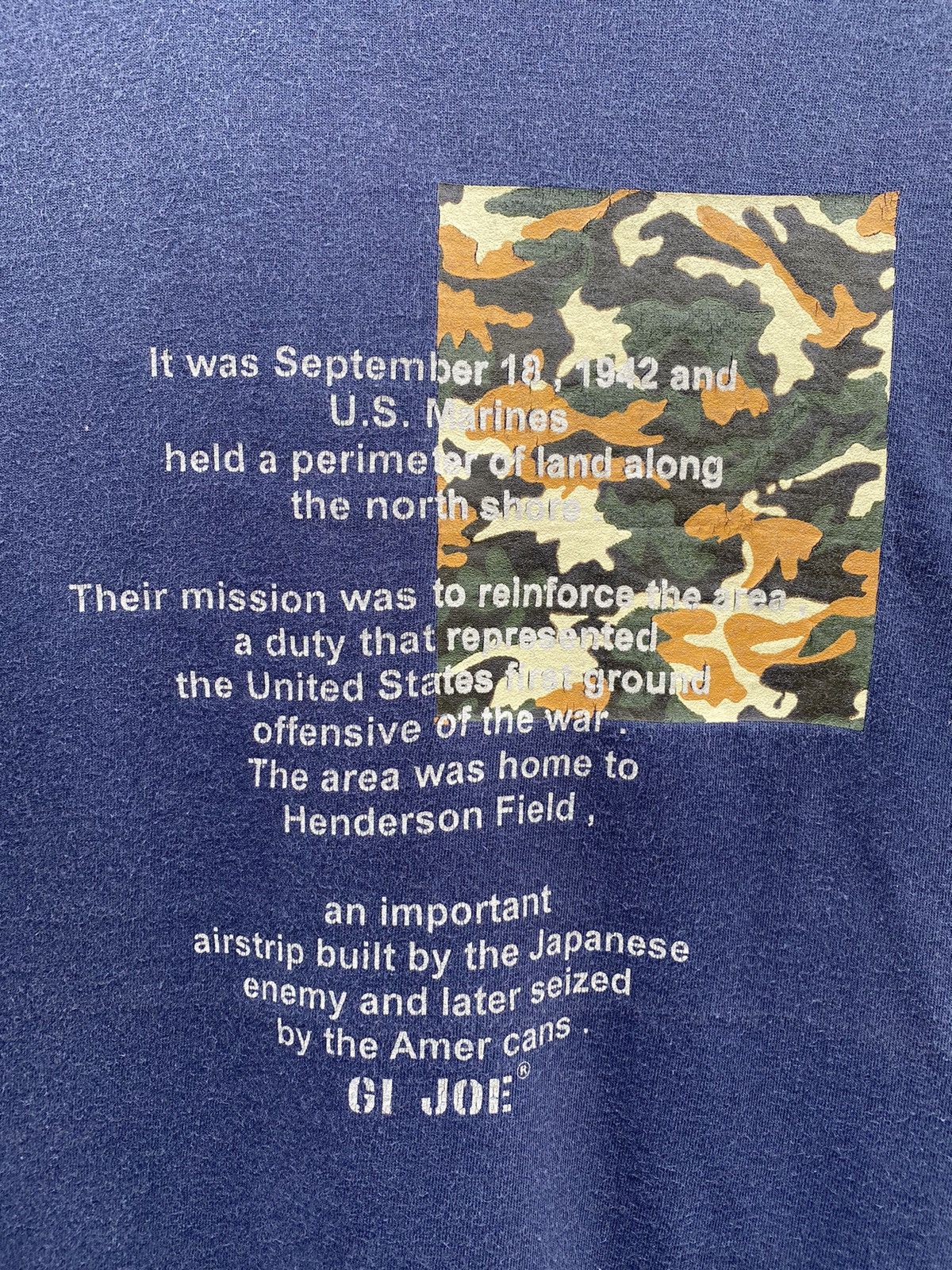 Vintage vintage 90s single stitch movie GI JOE promo tee Size US M / EU 48-50 / 2 - 2 Thumbnail