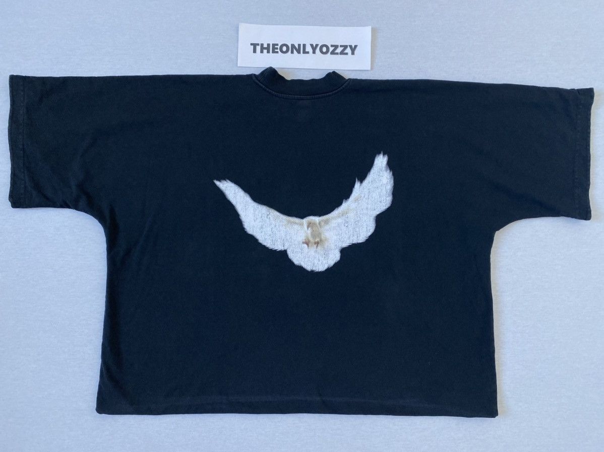 Gap × Kanye West Yeezy Gap Balenciaga Dove Tee Oversized Shirt washed Black Size US L / EU 52-54 / 3 - 4 Thumbnail