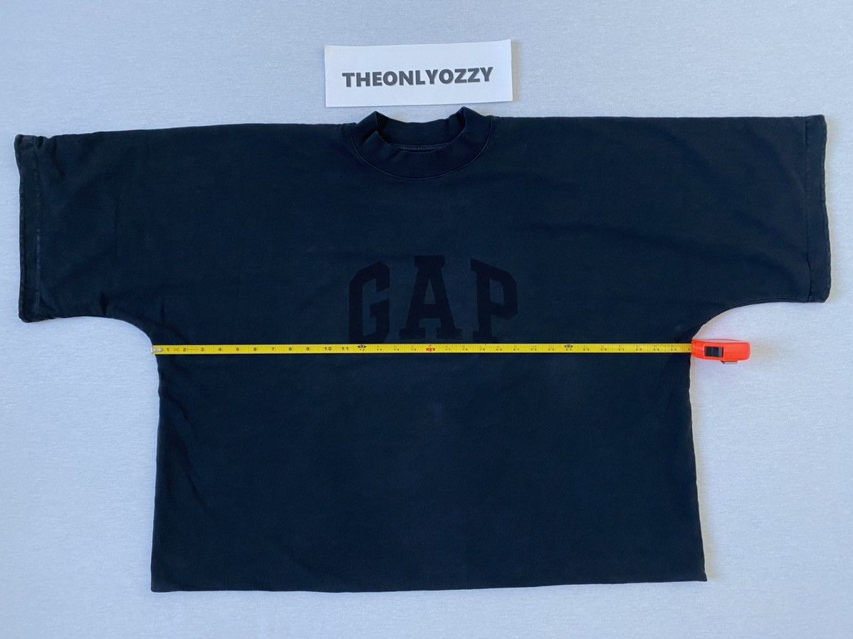 Gap × Kanye West Yeezy Gap Balenciaga Dove Tee Oversized Shirt washed Black Size US L / EU 52-54 / 3 - 2 Thumbnail