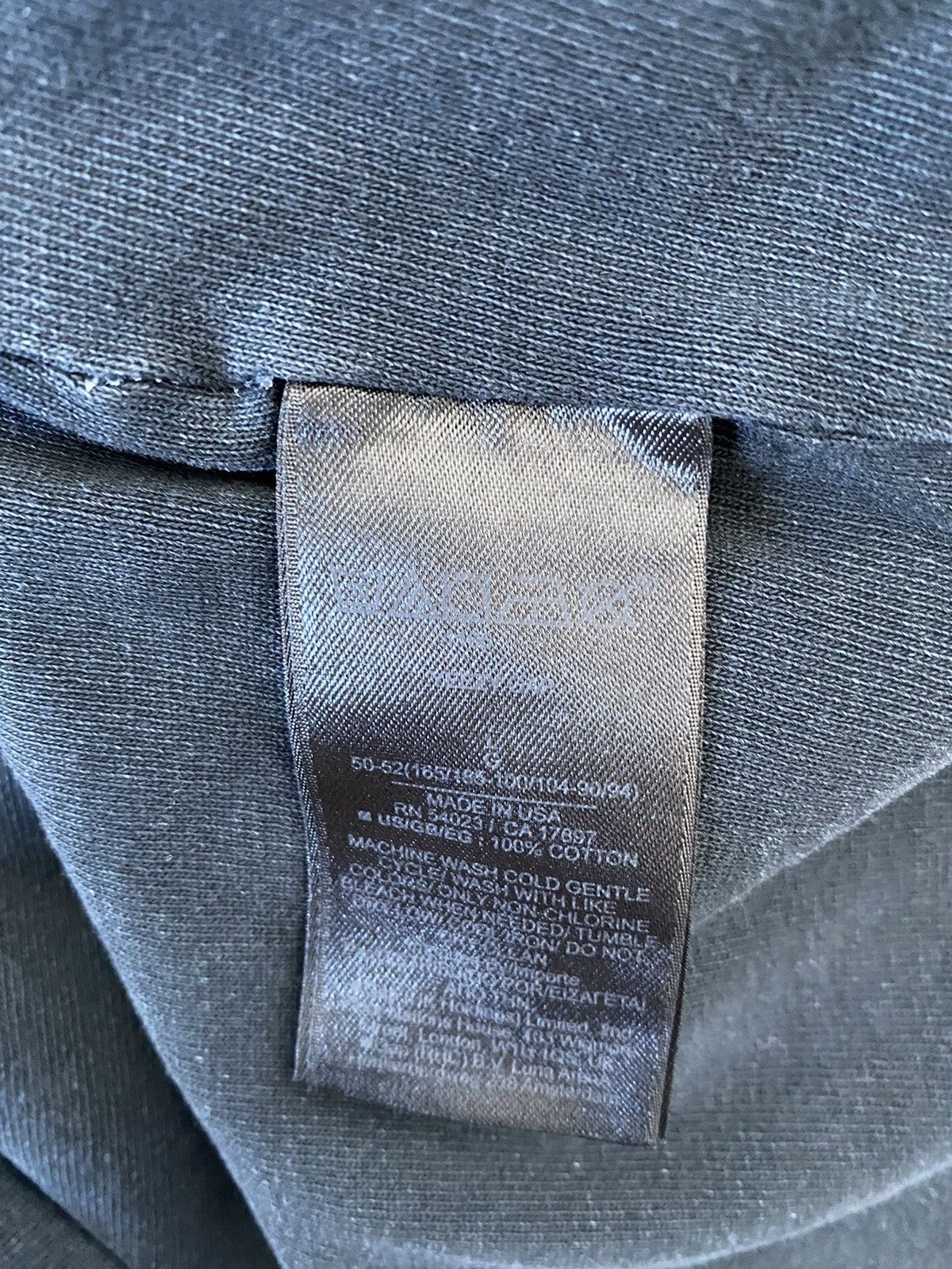 Gap × Kanye West Yeezy Gap Balenciaga Dove Tee Oversized Shirt washed Black Size US L / EU 52-54 / 3 - 6 Thumbnail