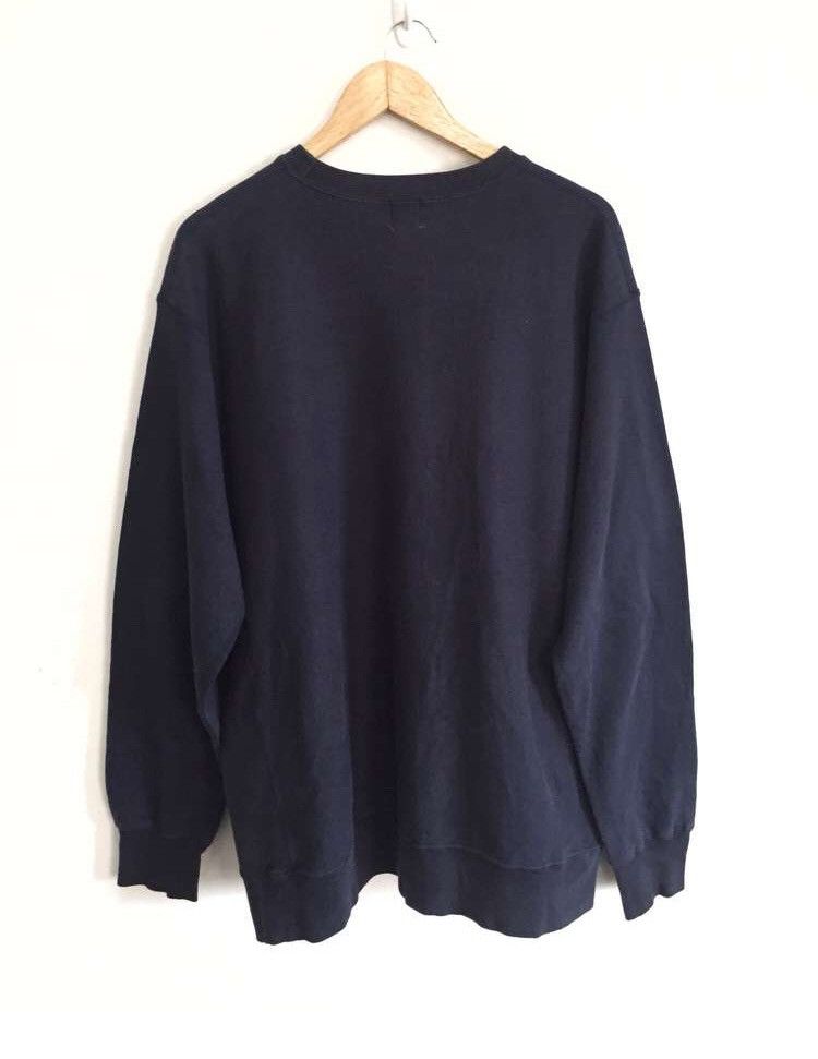 Bape RARE🔥OG Bape Big Mad Face Navy Oversized Jumper Size US L / EU 52-54 / 3 - 2 Thumbnail