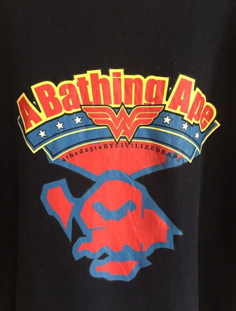 Bape RARE🔥OG Bape Big Mad Face Navy Oversized Jumper Size US L / EU 52-54 / 3 - 3 Thumbnail