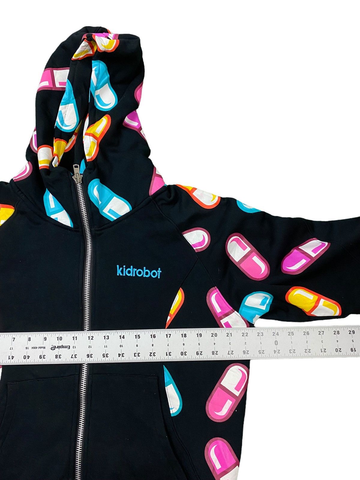Kid Robot Vintage Kid Robot Limited Edition Kozik Pill Hoodie Zip Up Size US M / EU 48-50 / 2 - 11 Thumbnail