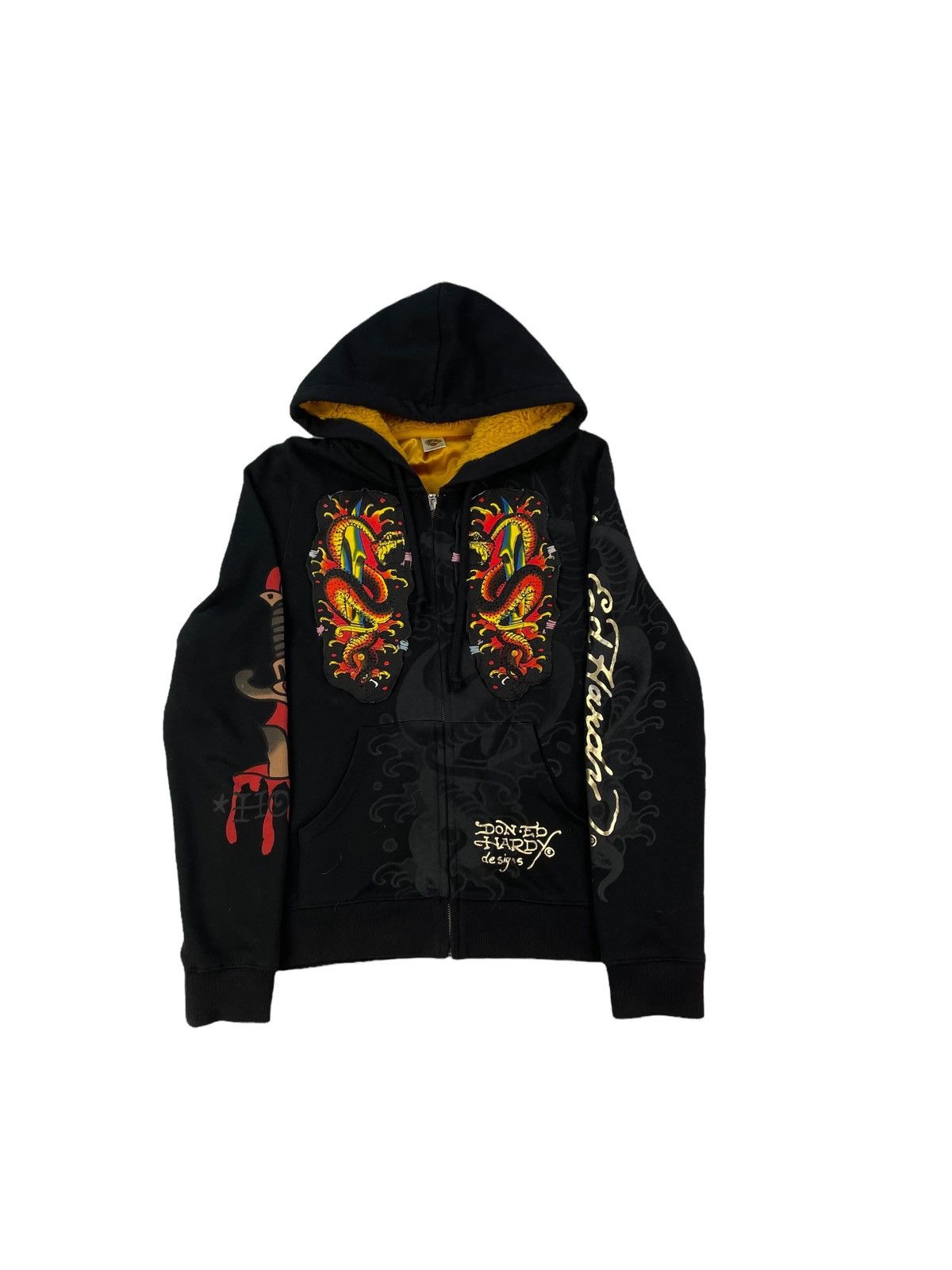 Ed Hardy Ed Hardy Zip Hoodie Size L / US 10 / IT 46 - 1 Thumbnail