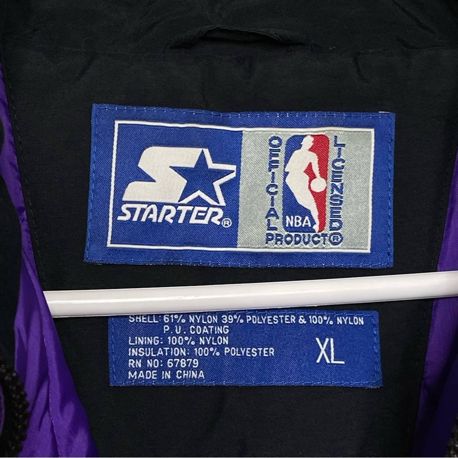 Starter Vintage 90s Phoenix Suns Starter Jacket Basketball NBA XL Size US XL / EU 56 / 4 - 3 Thumbnail