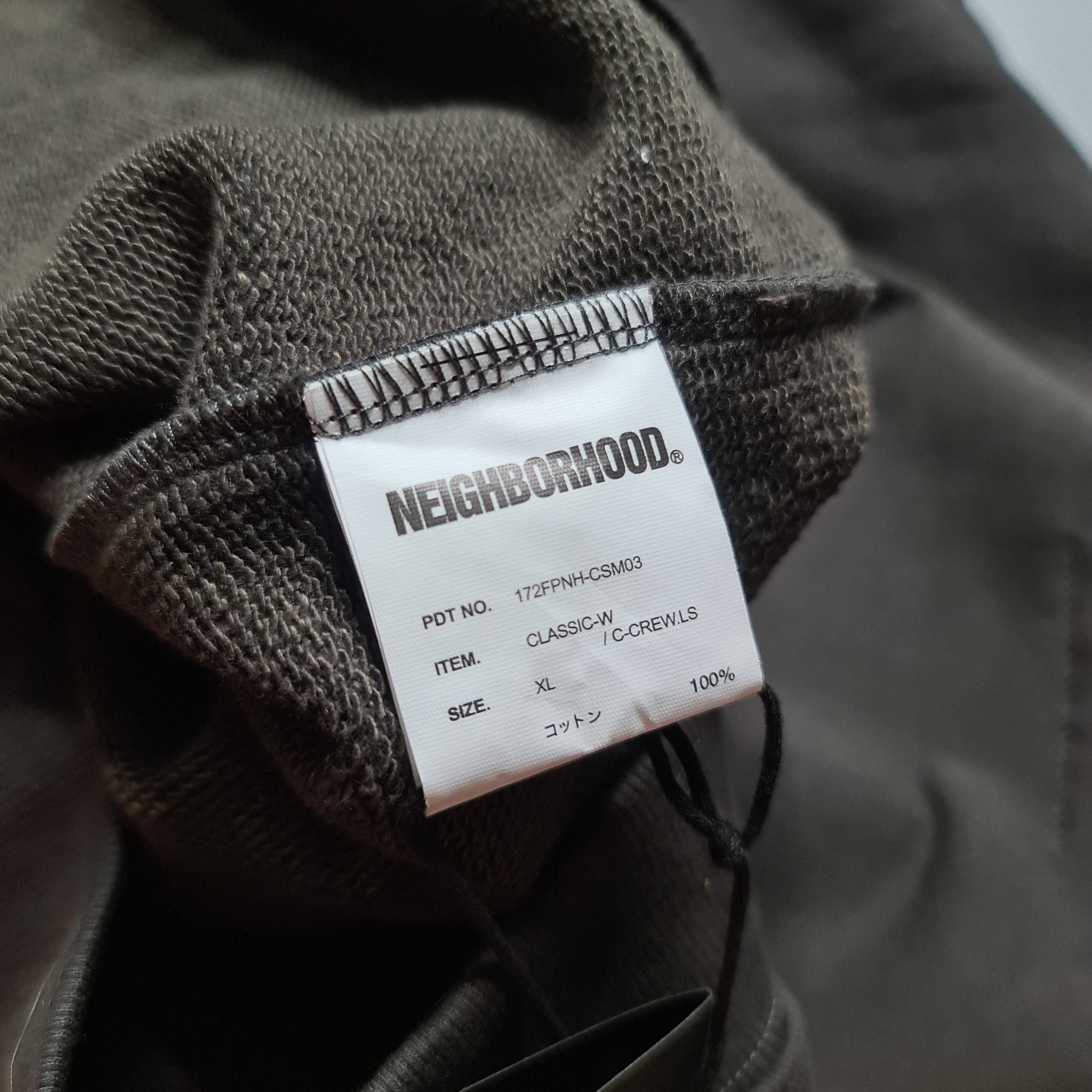Neighborhood Neighborhood - Classic Slab Crewneck Sweatshirt Size US XL / EU 56 / 4 - 7 Thumbnail