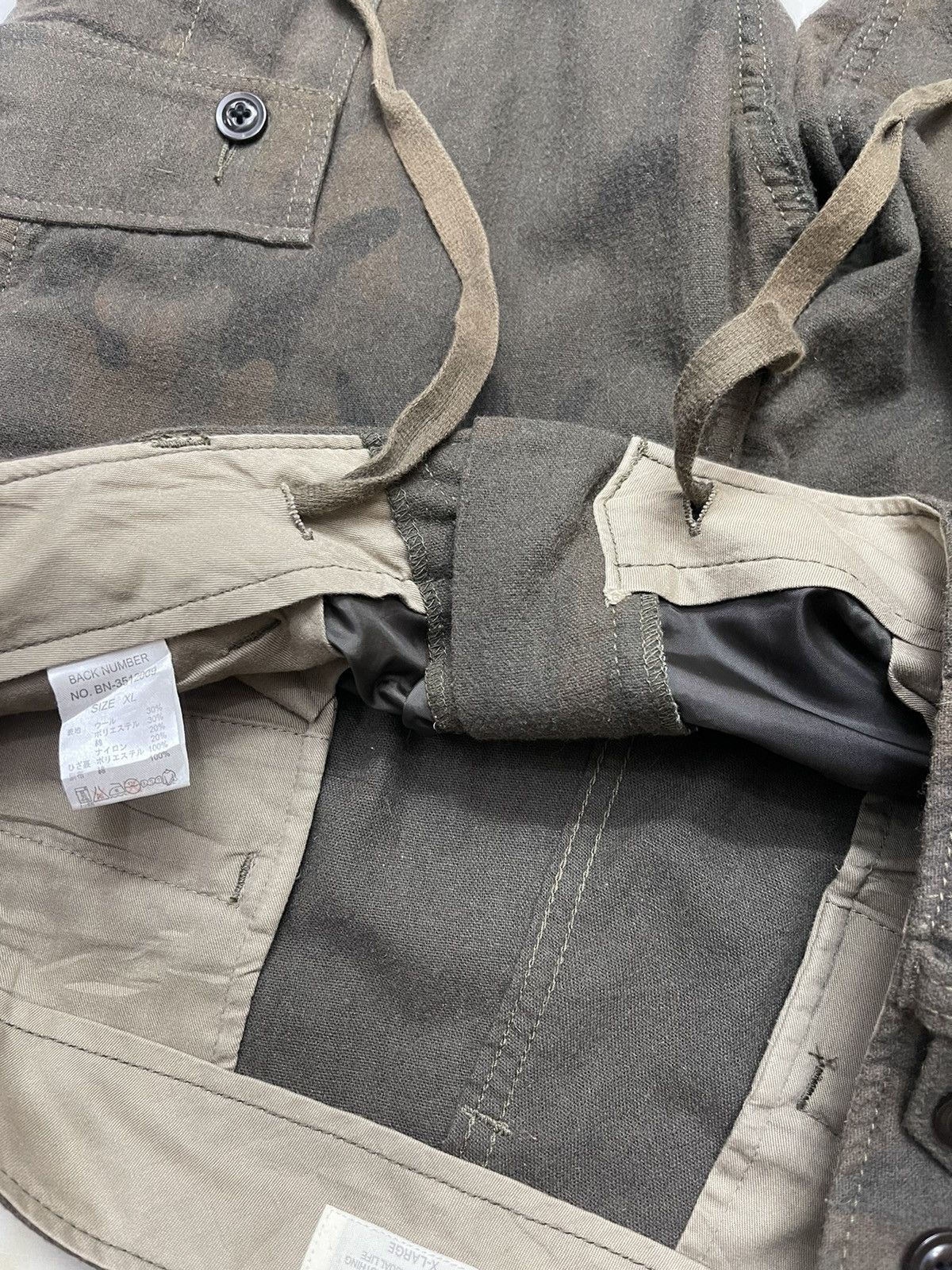 Vintage Camo Cargo Street Pants Size US 38 / EU 54 - 5 Thumbnail