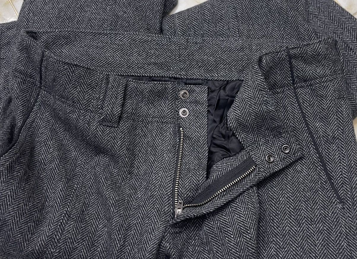 5351 POUR LES HOMMES Herringbone Tweed Cargo Pants Size US 36 / EU 52 - 4 Thumbnail