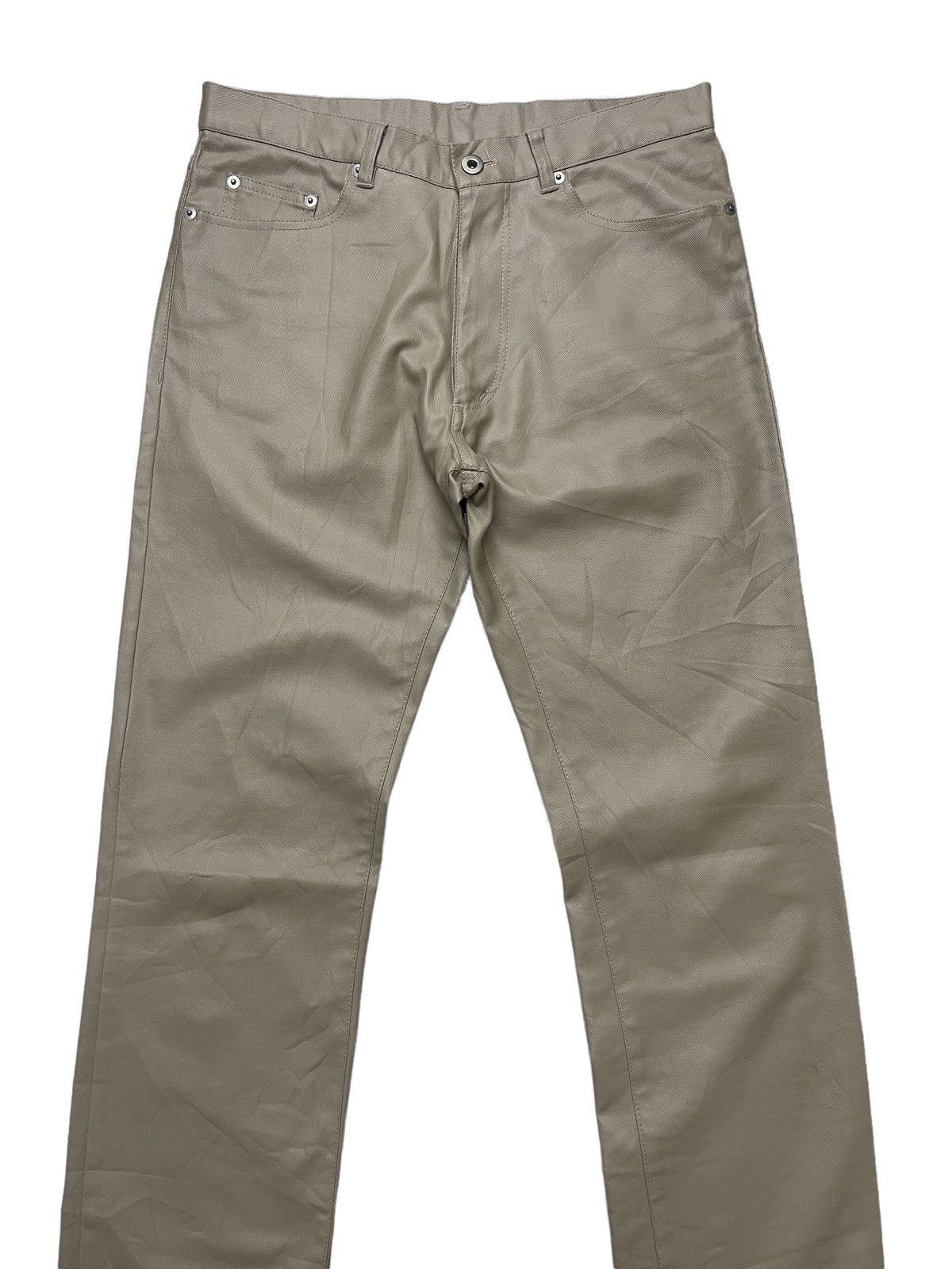 Japanese Brand Waxed Casual Pants Size US 30 / EU 46 - 3 Thumbnail