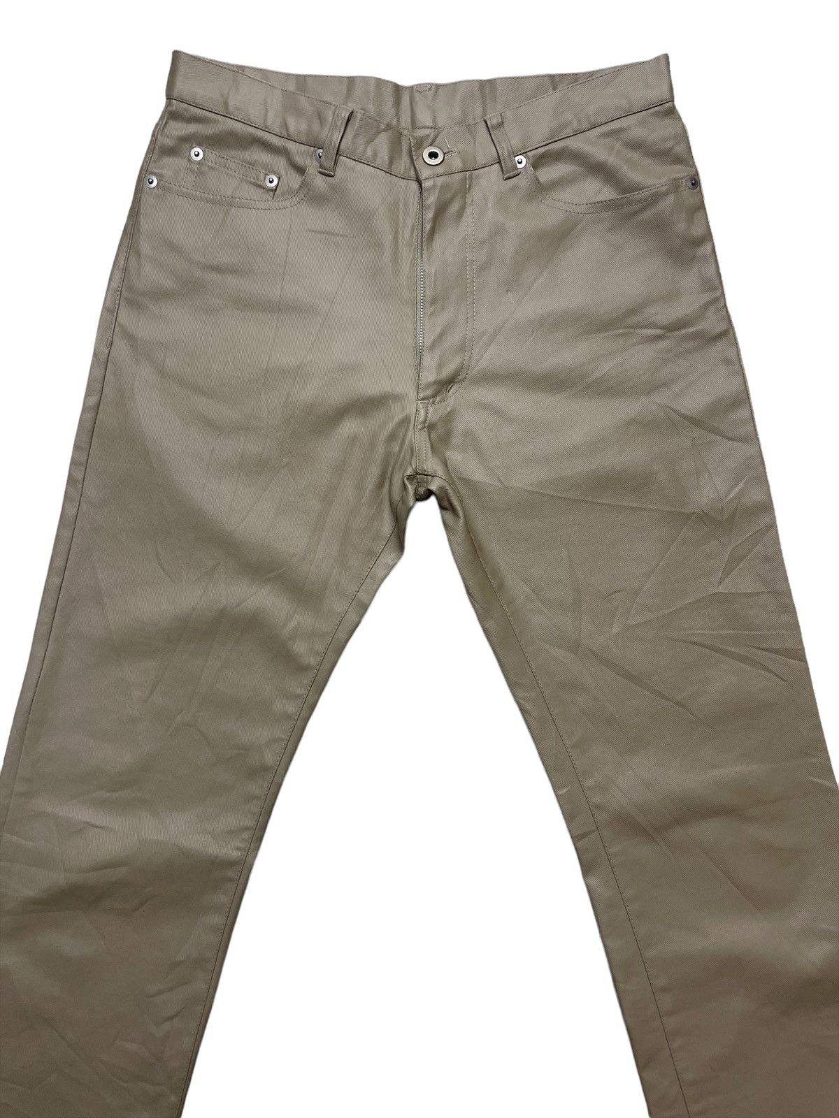 Japanese Brand Waxed Casual Pants Size US 30 / EU 46 - 4 Thumbnail
