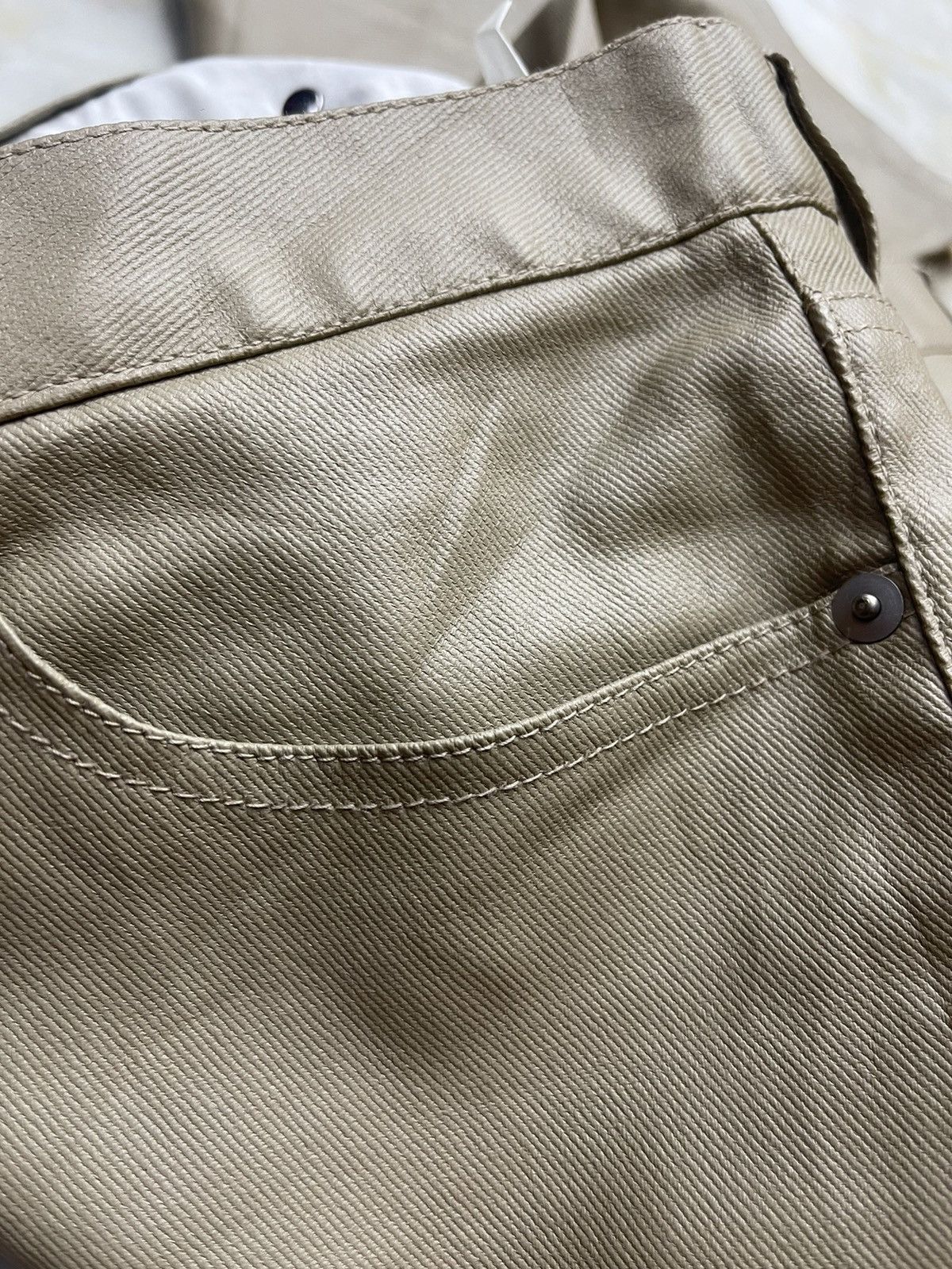 Japanese Brand Waxed Casual Pants Size US 30 / EU 46 - 10 Thumbnail