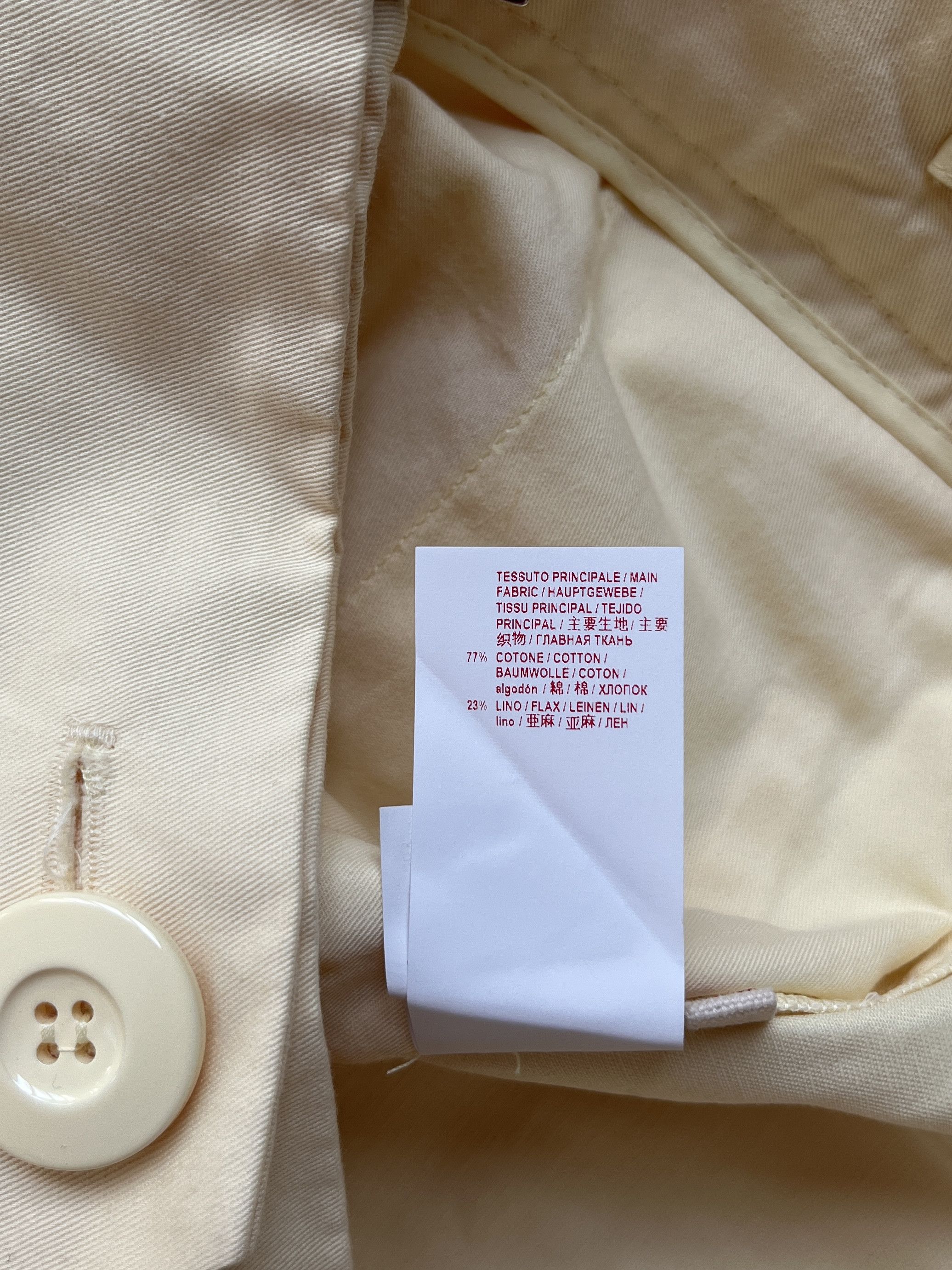 Marni ⚡️QUICK SALE⚡️Marni Yellow Pants Trousers with Buttons Size 30" / US 8 / IT 44 - 5 Thumbnail